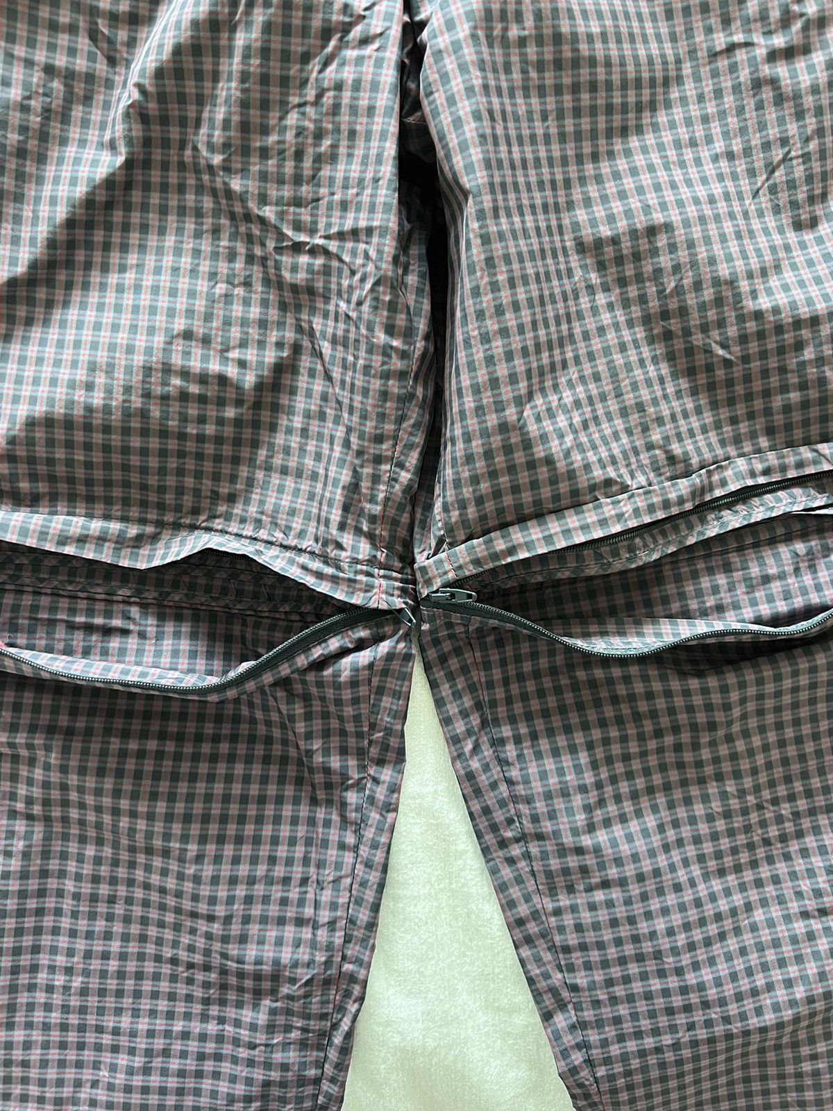Balenciaga Balenciaga Zip Off Checkered Track Pants Size US 28 / EU 44 - 8 Thumbnail