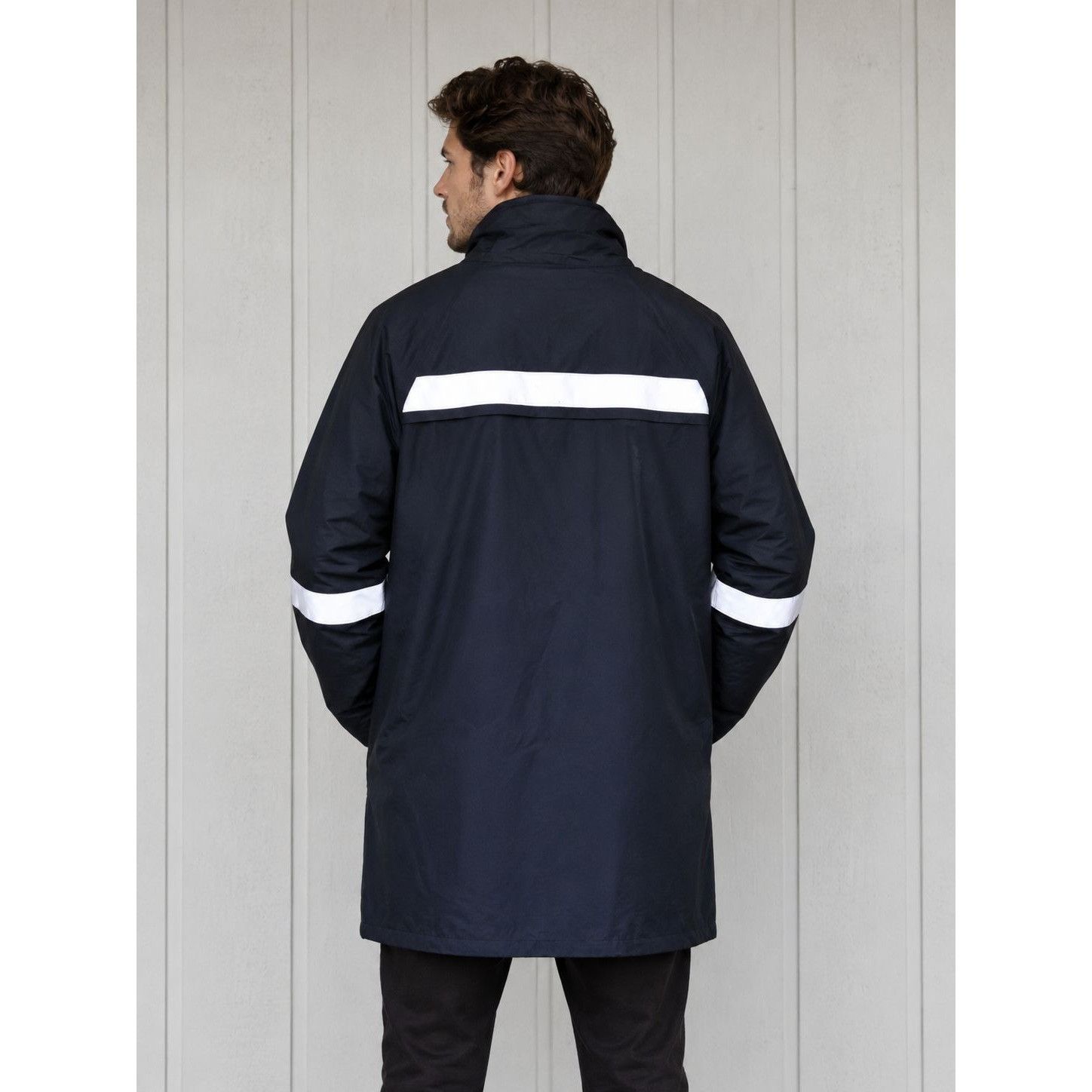 Other Teknic Motorcycle Rain Jacket Waterproof Black Reflective Ri Size US XL / EU 56 / 4 - 2 Thumbnail
