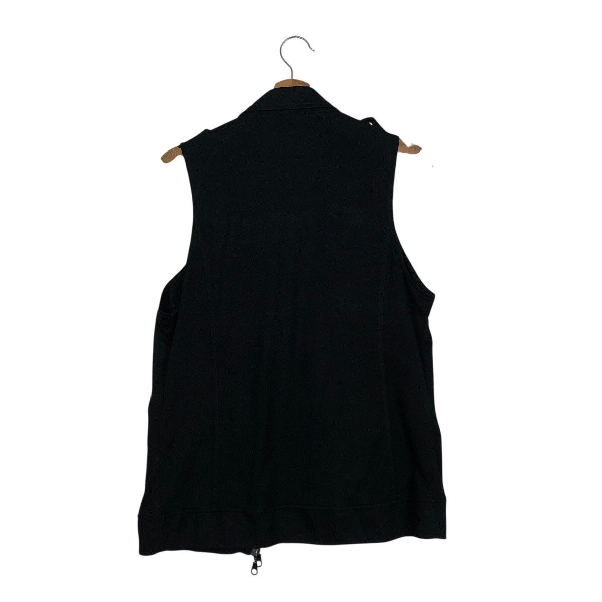 Hysteric Glamour 📌Rich Black Double Collar Tank Top Punk Design In The Attic Size US M / EU 48-50 / 2 - 9 Thumbnail