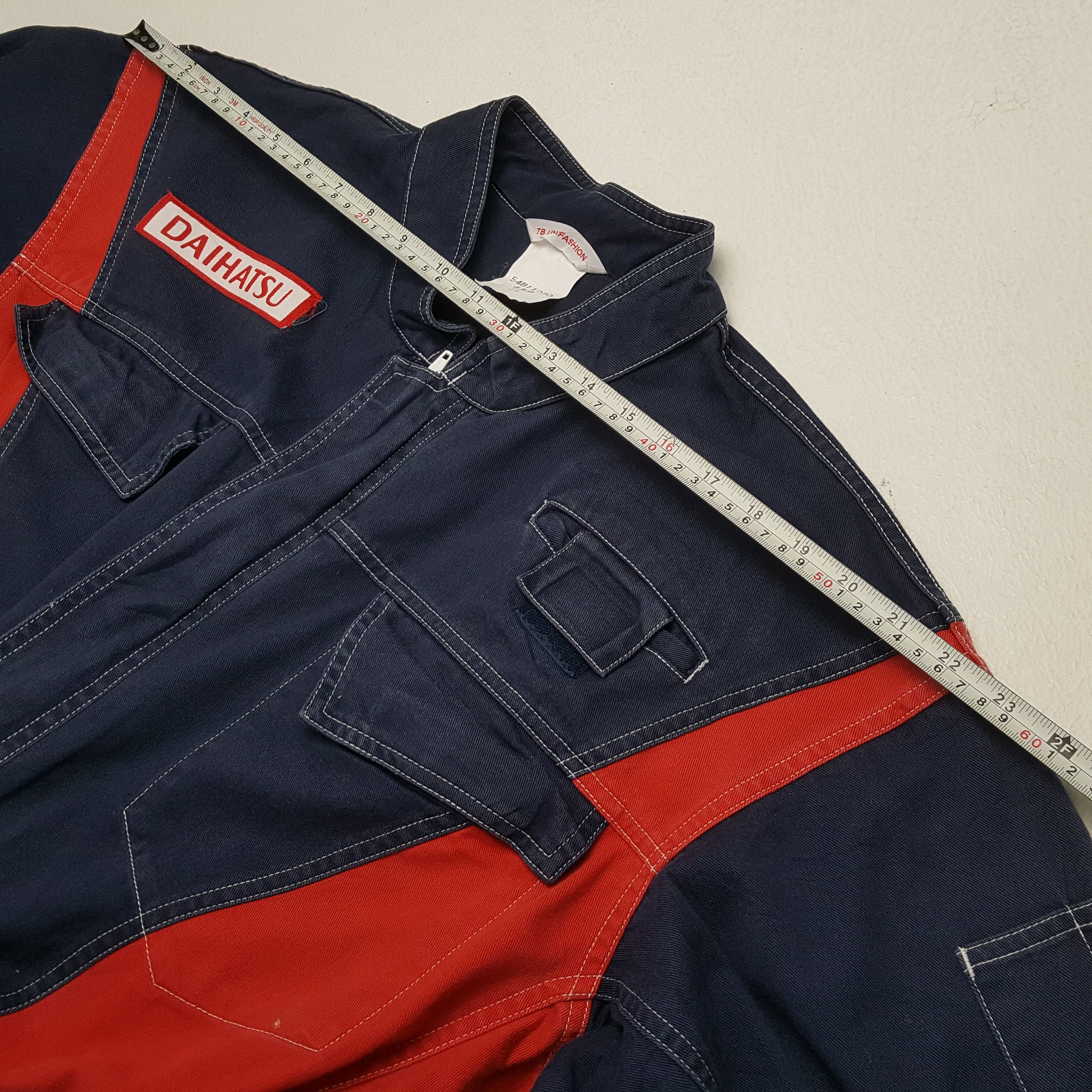 Japanese Brand × Vintage Vintage DAIHATSU Japanese Motorsports Staff Coverall Jacket Size US XL / EU 56 / 4 - 9 Thumbnail