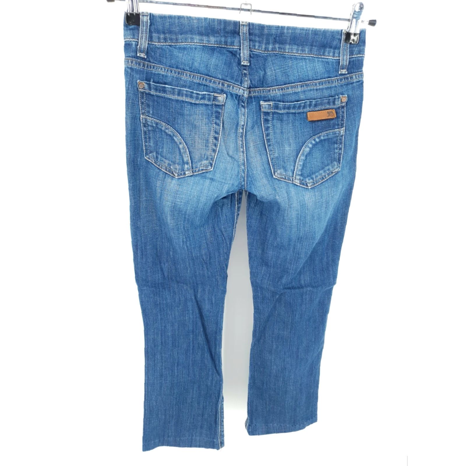 Vintage Joe's Jeans Women 26 Honey Fit Stretch Medium Wash Bootcut Jeans Denim Cotton Spandex 5-Pocket Button Zip Belt Loops Regular Inseam 28 Blue Size 26" / US 2 / IT 38 - 5 Thumbnail