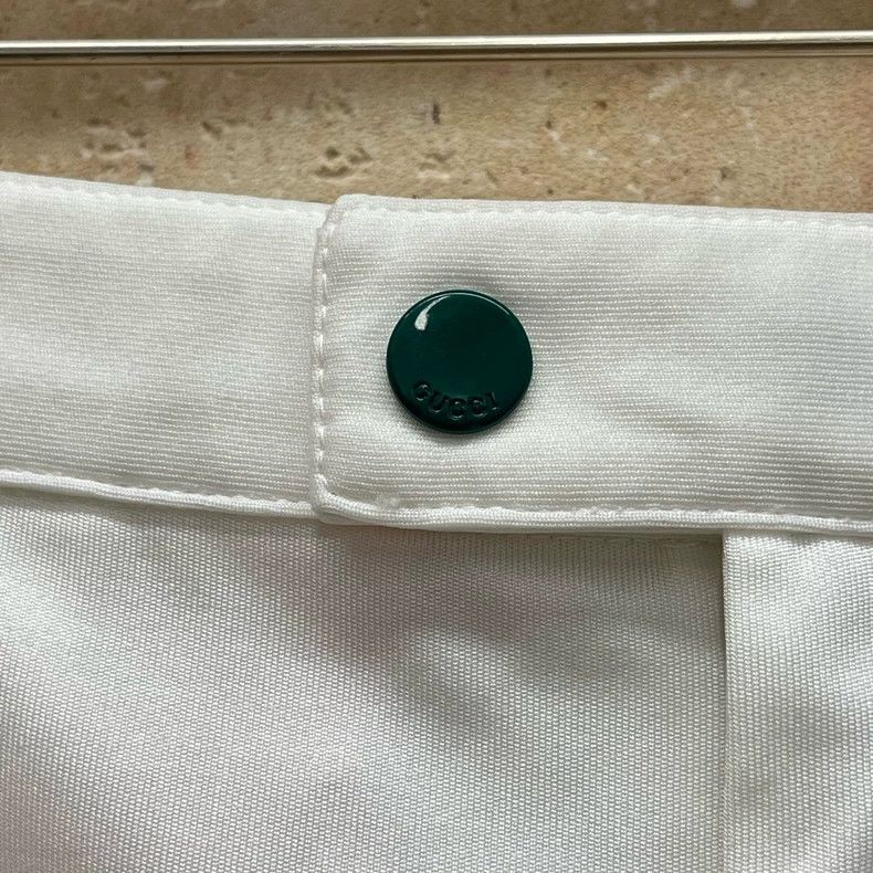 Gucci Gucci White side striped shorts 2505-Nextarrow Size 32" / US 10 / IT 46 - 6 Thumbnail