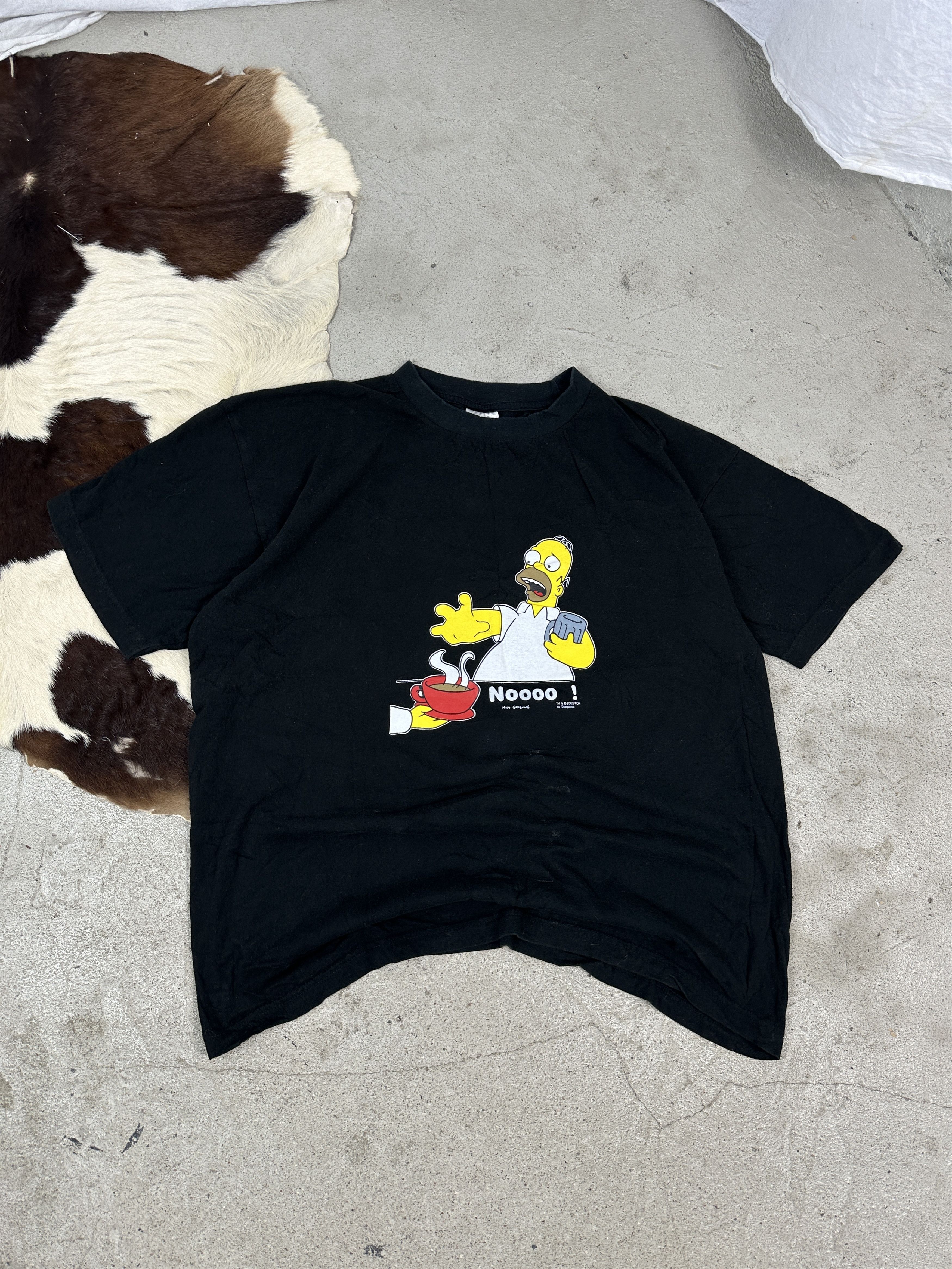The Simpsons × Vintage Vintage Printed Oversize Y2K The Simpsons 2002 T-shirt Size US L / EU 52-54 / 3 - 1 Thumbnail