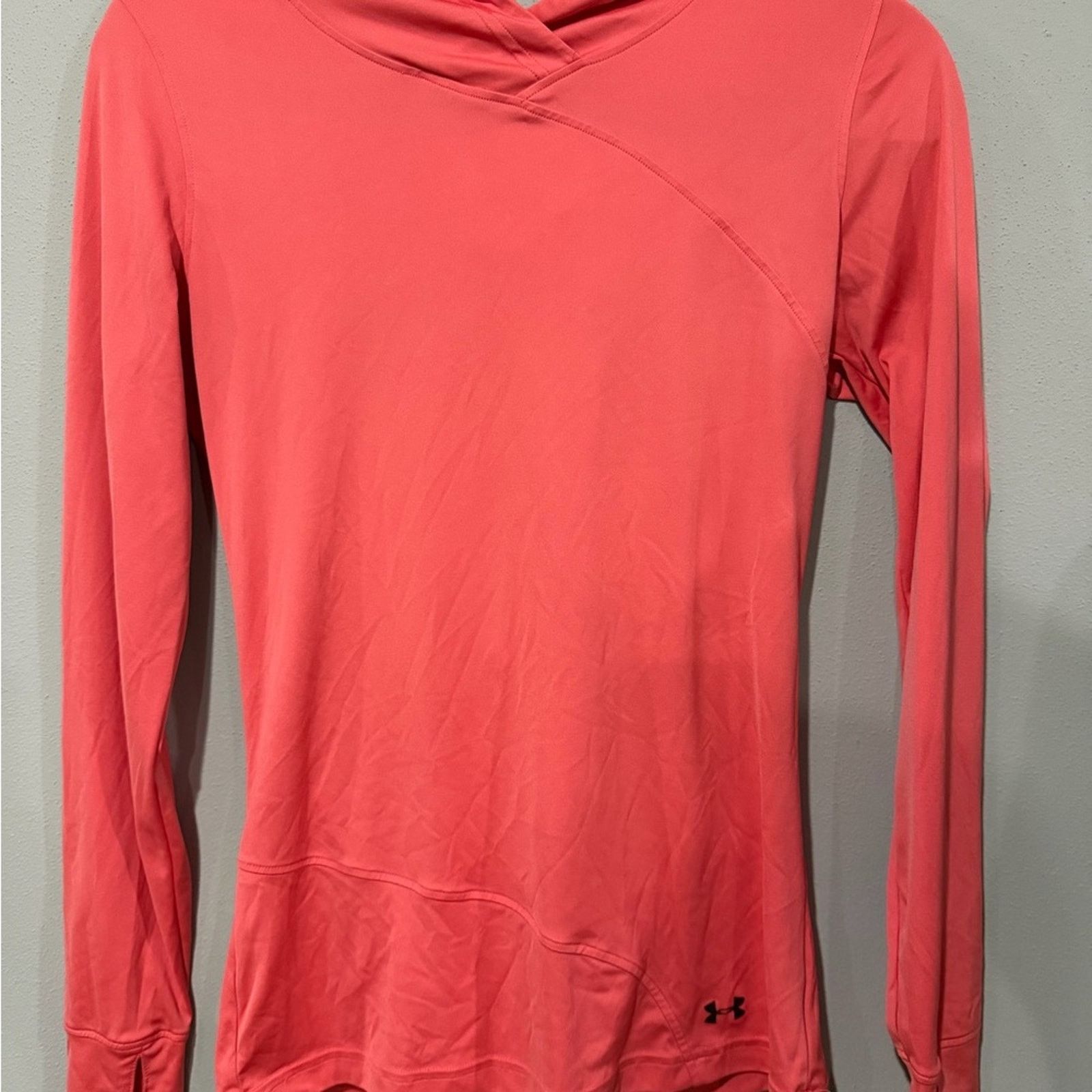 Under Armour Under Armour UA HeatGear Fitted Running Hoodie Pink Sz MD Size M / US 6-8 / IT 42-44 - 1 Thumbnail