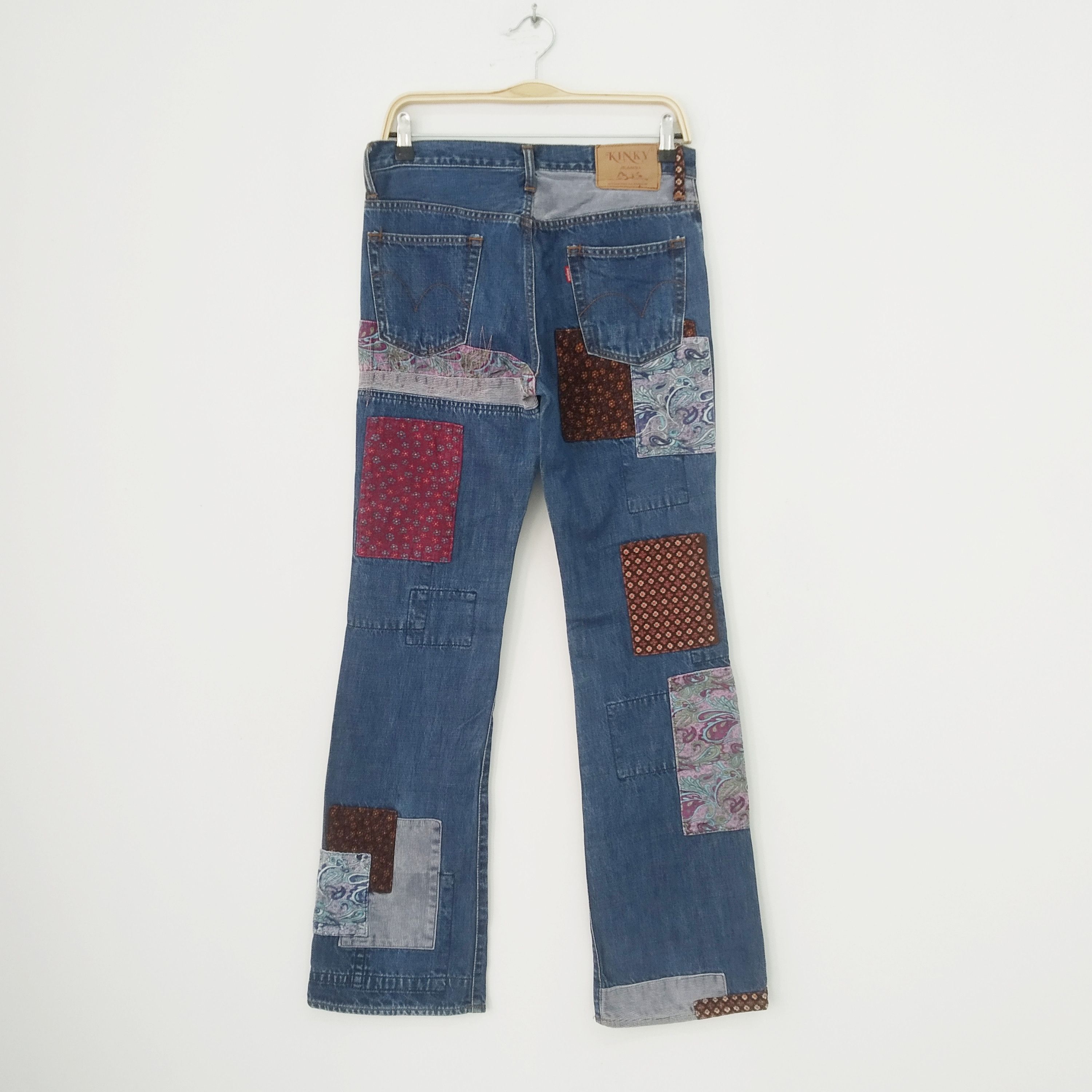 Hysteric Glamour Vintage Hysteric Glamour Japan Patchwork Inspired Kapital Size US 31 - 2 Thumbnail