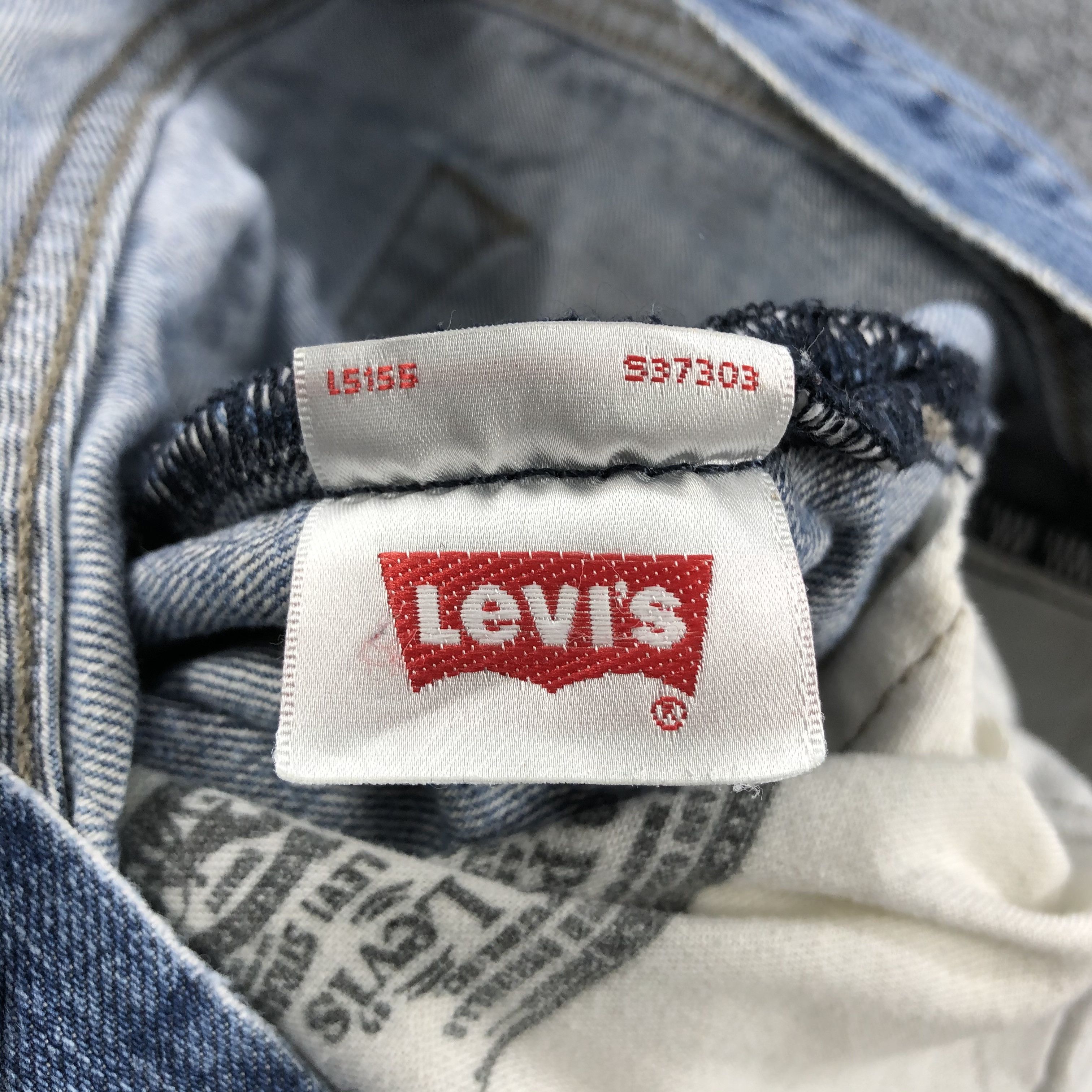 Levi's Vintage Blue Wash Levis 501 Jeans-J1522 Size US 31 - 11 Thumbnail