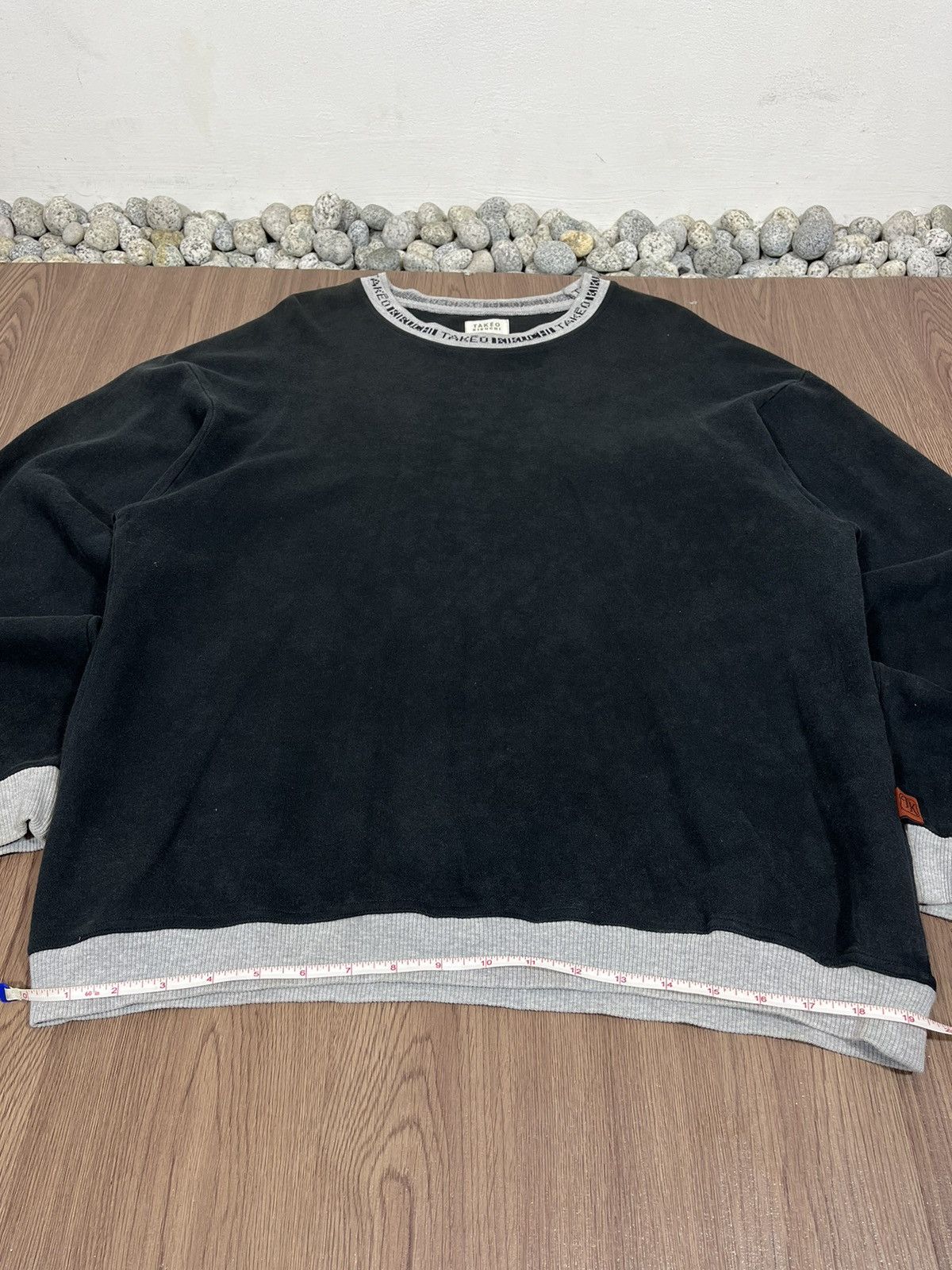Japanese Brand × Takeo Kikuchi 00’s Takeo Kikuchi Japan Neck Taped Sweatshirt Size US XL / EU 56 / 4 - 10 Thumbnail