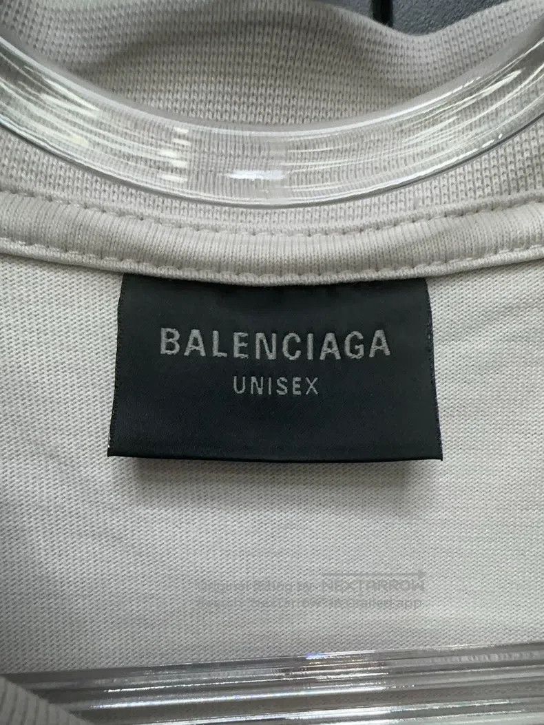 Balenciaga Balenciaga Reflective Logo Short Sleeve Size US S / EU 44-46 / 1 - 3 Thumbnail