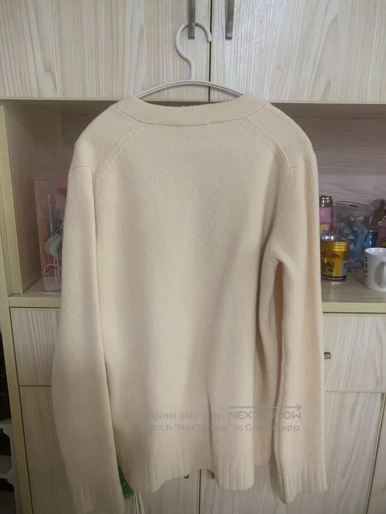 Jil Sander Jil Sander size 36 V-neck wool cardigan Size US M / EU 48-50 / 2 - 2 Thumbnail