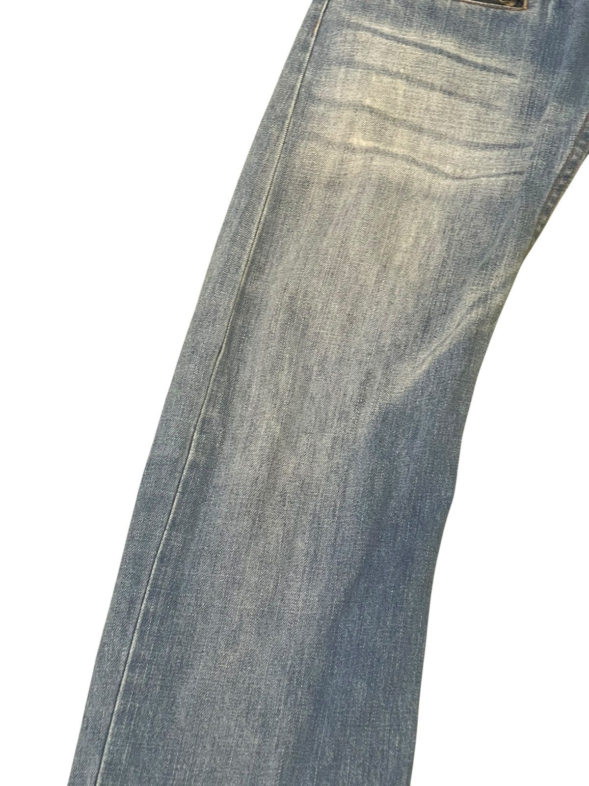 Japanese Brand Double Waist Jeans Dominate Slim Denim 2🟦2 Size US 31 - 11 Thumbnail