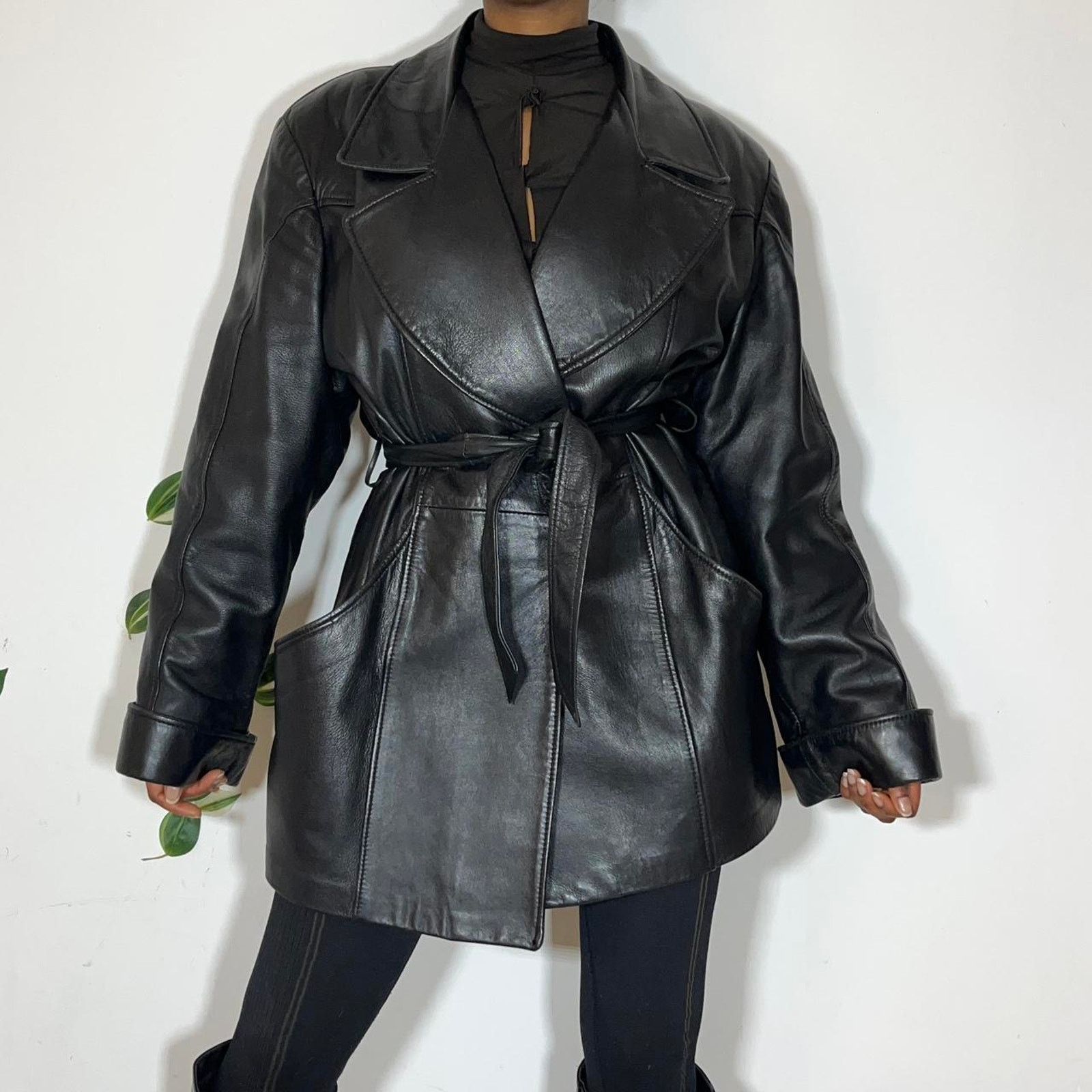 Other Vintage butter leather jacket Size S / US 4 / IT 40 - 1 Thumbnail