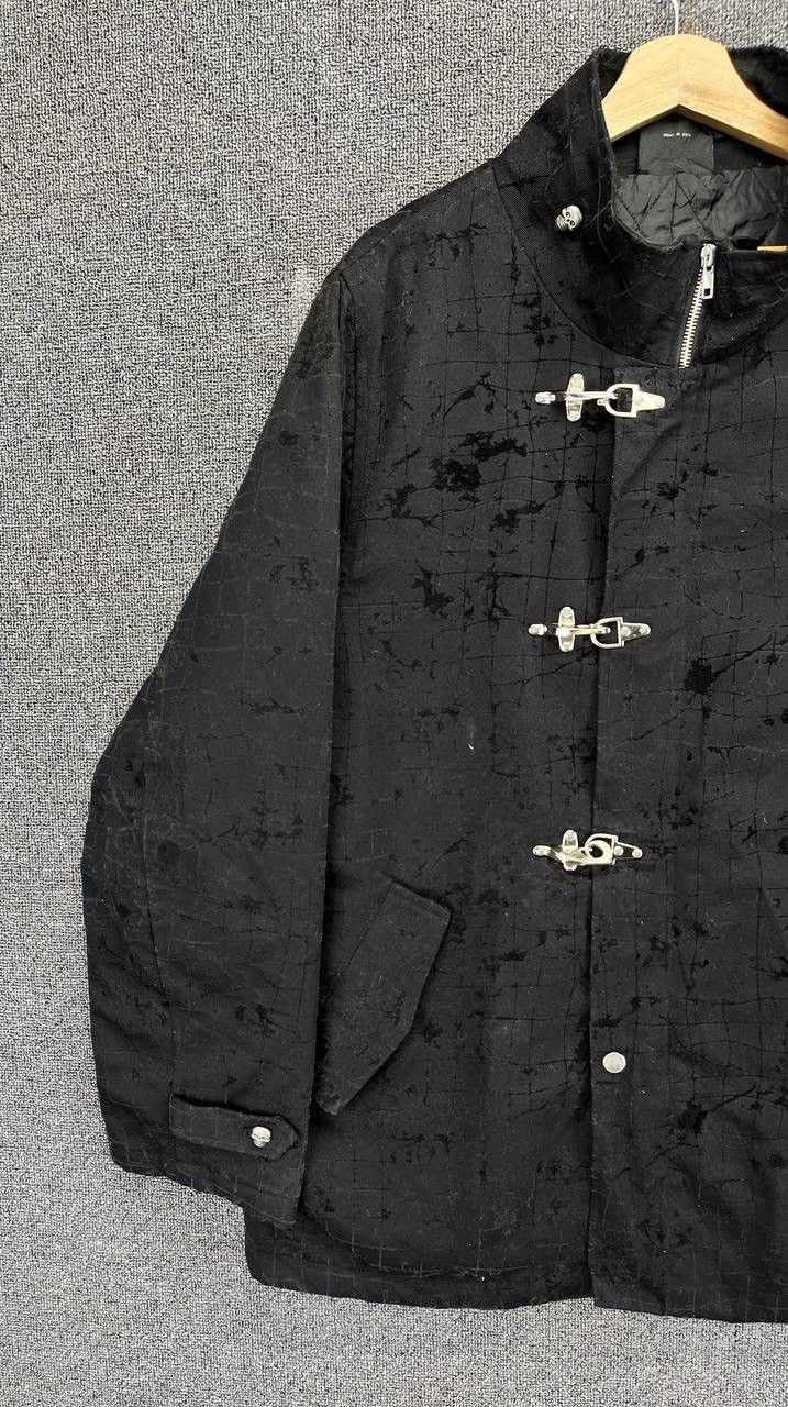 If Six Was Nine Vintage Badgers Luxury Punk Style Zip Up Jacket Size US L / EU 52-54 / 3 - 3 Thumbnail