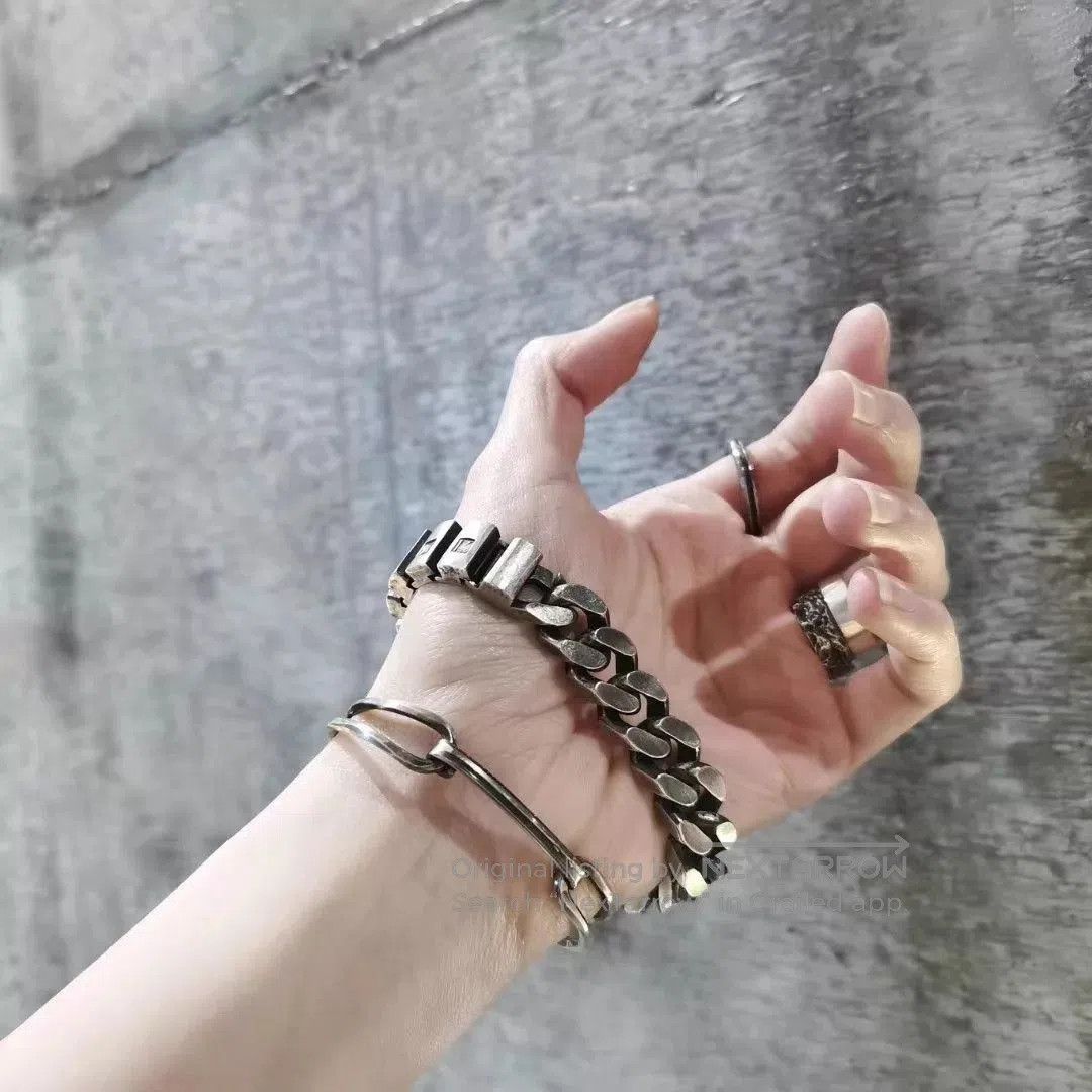 Werkstatt Munchen Silver Chain Link Bracelet. Size ONE SIZE - 2 Thumbnail