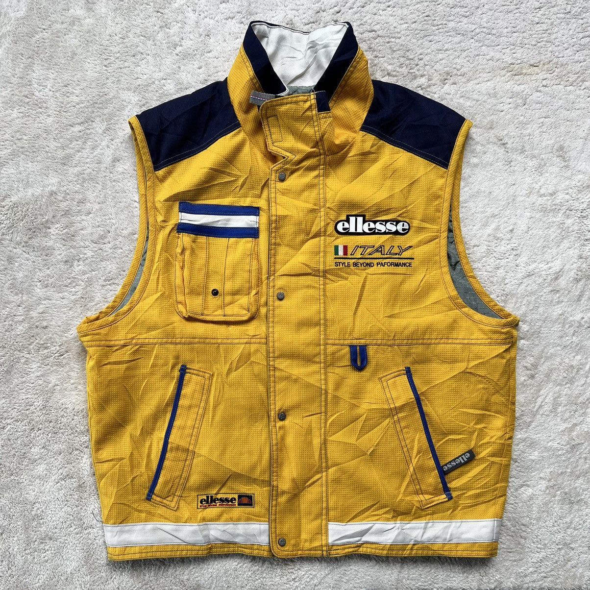 Ellesse × Vintage Vintage Ellesse Vest Sportwear italy Size US L / EU 52-54 / 3 - 1 Thumbnail