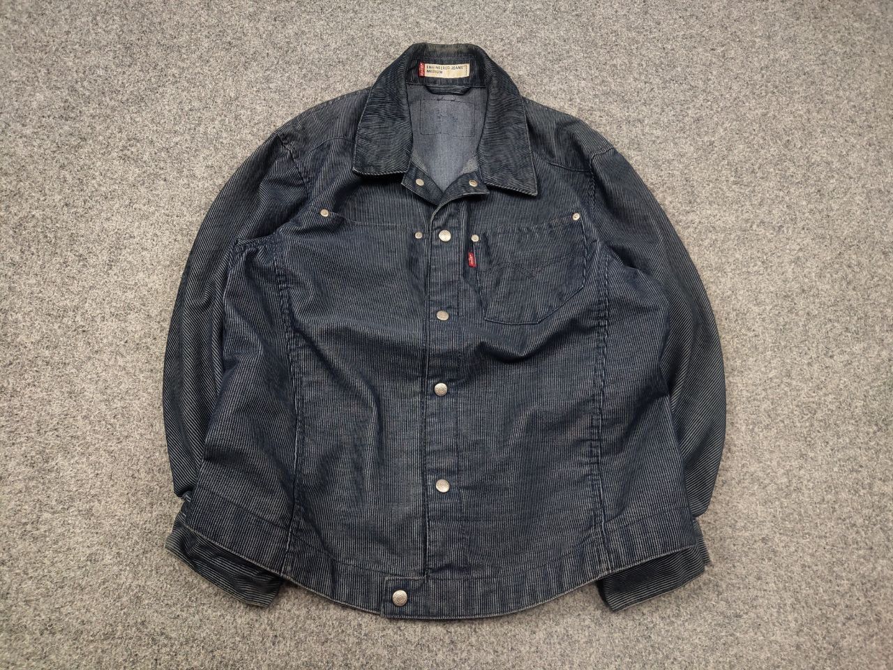 Levi's Vintage 00's Levi's Engineered Jeans Corduroy Trucker Jacket Size US M / EU 48-50 / 2 - 3 Thumbnail