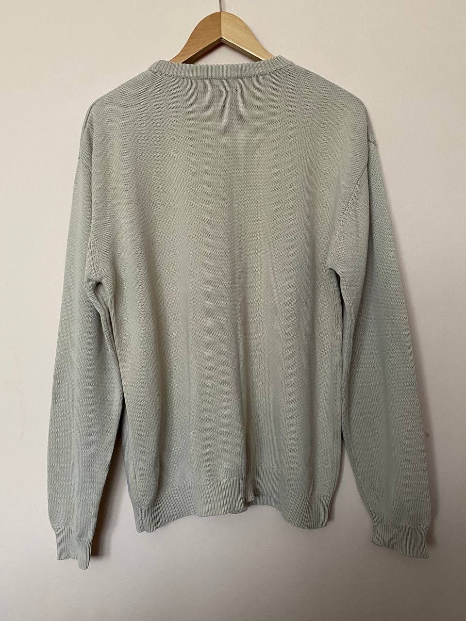 Burberry 🔥 90s Thomas Burberry sweater beige cardigan nova check old Size US L / EU 52-54 / 3 - 8 Thumbnail