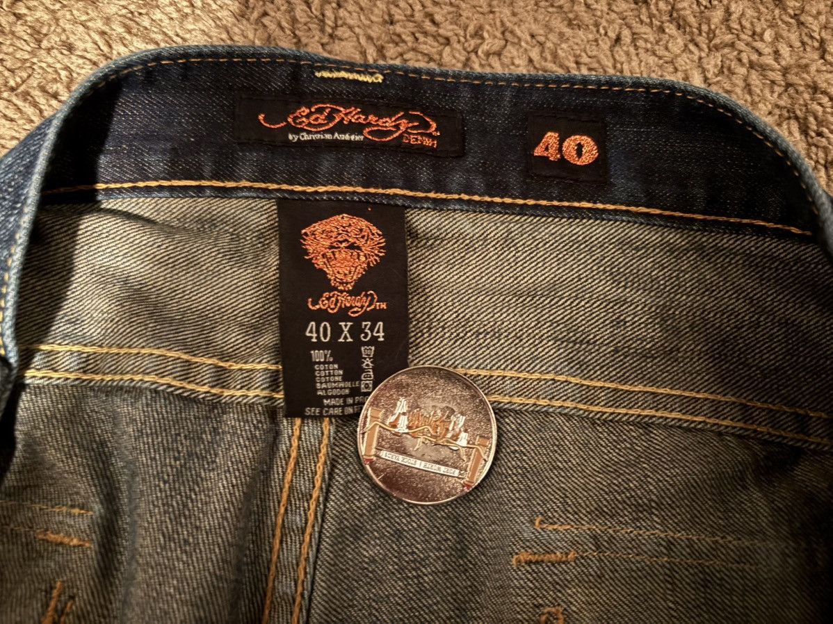 Ed Hardy Blue Ed Hardy vintage jeans Size US 40 / EU 56 - 5 Thumbnail