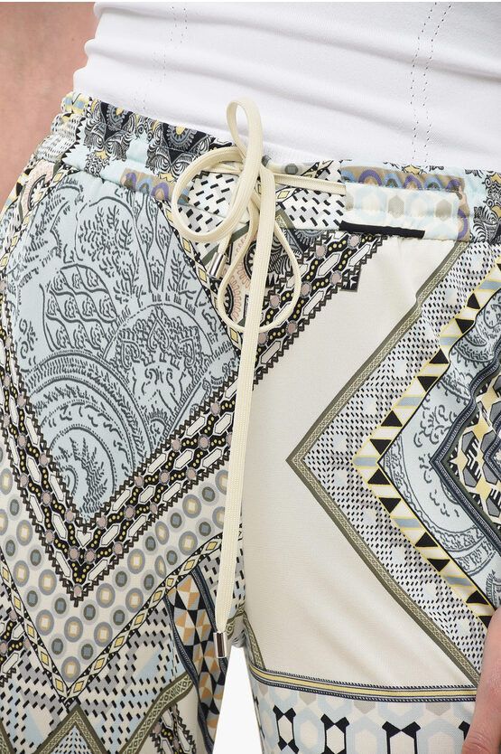 og1mm0624 Printed Leisure Pants in Multicolor