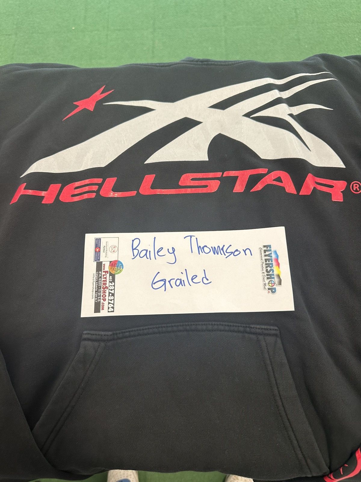 Image of Hellstar Sport Discord Exclusive Hoodie in Black, Men's (Size Small)