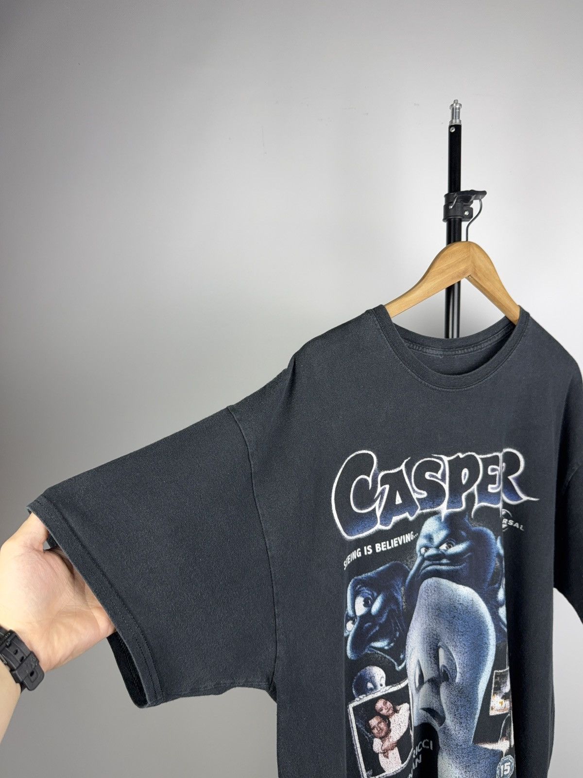 Universal Studios × Vintage Vintage 1995 Casper Movie Tee Christina Ricci Bill Pullman Size US XL / EU 56 / 4 - 5 Thumbnail