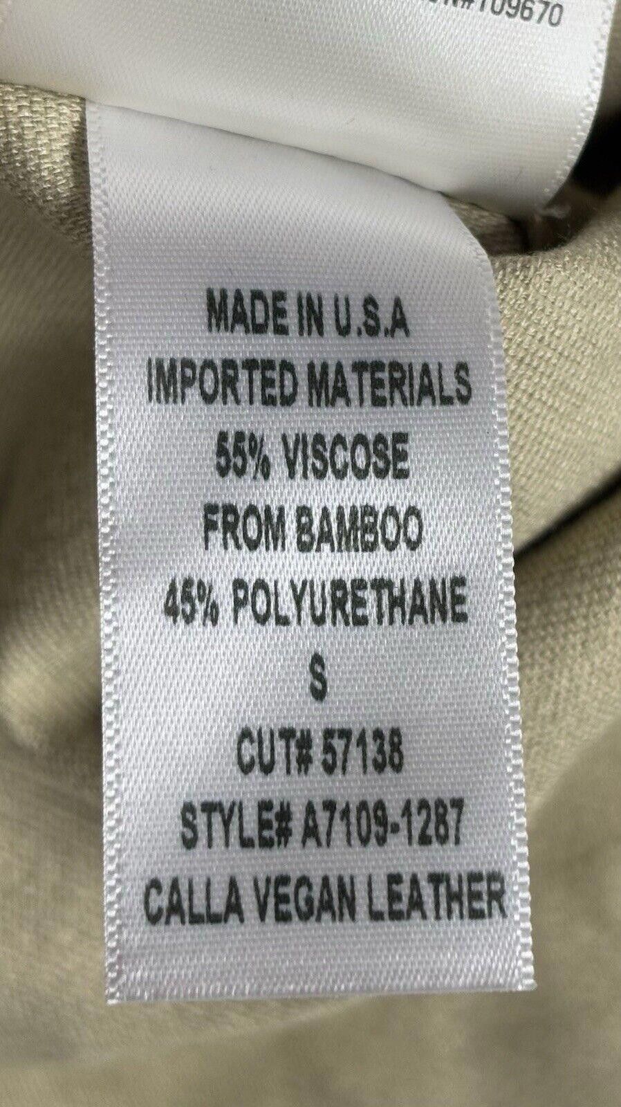 Agolde Agolde Jacket Womens Small USA Made Calla Vegan Leather Snap Size S / US 4 / IT 40 - 10 Thumbnail