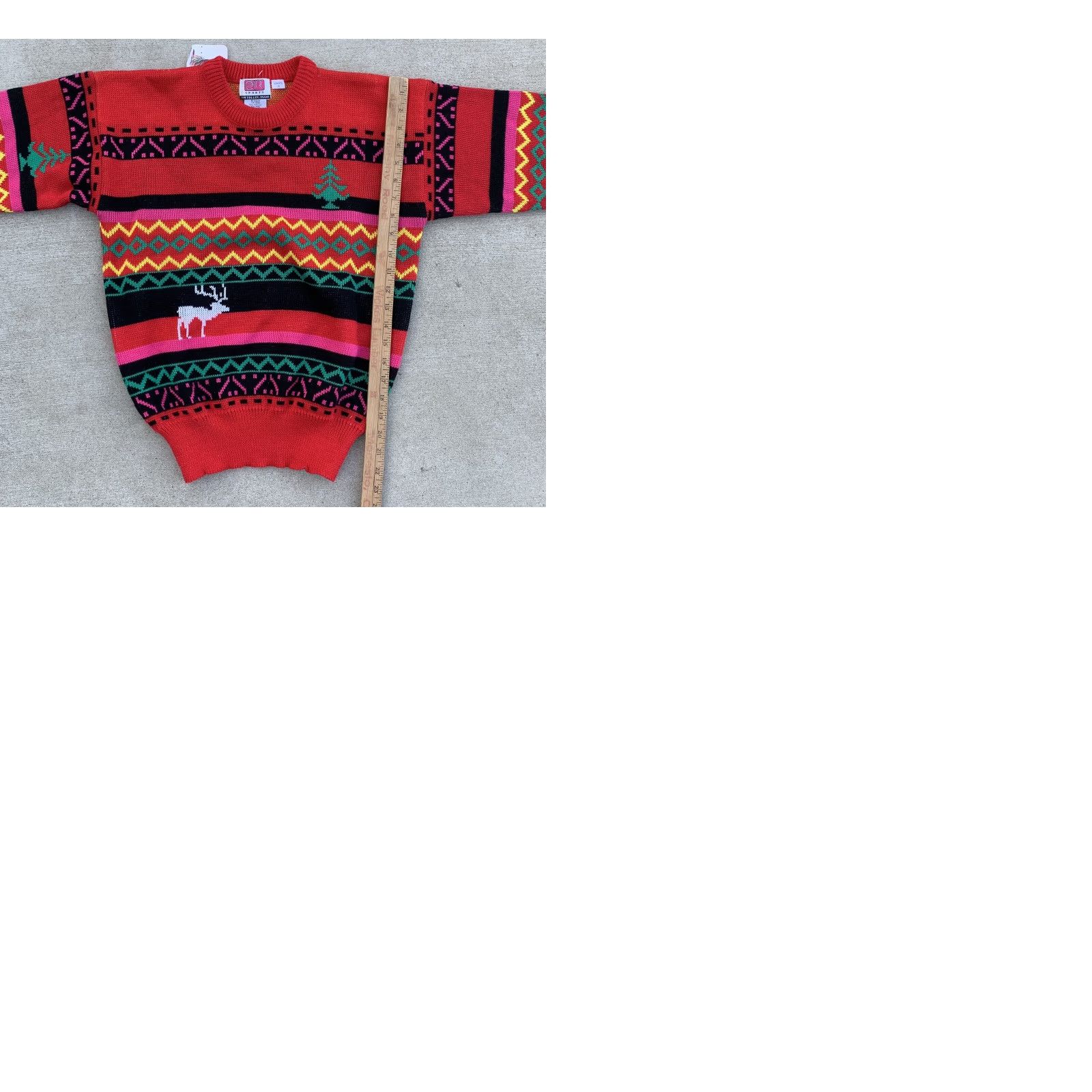 Vintage Vintage eir Sports Sun Valley Idaho Sweater 80s Ski Snow Juniors Size 14 Size XL / US 12-14 / IT 48-50 - 12 Thumbnail