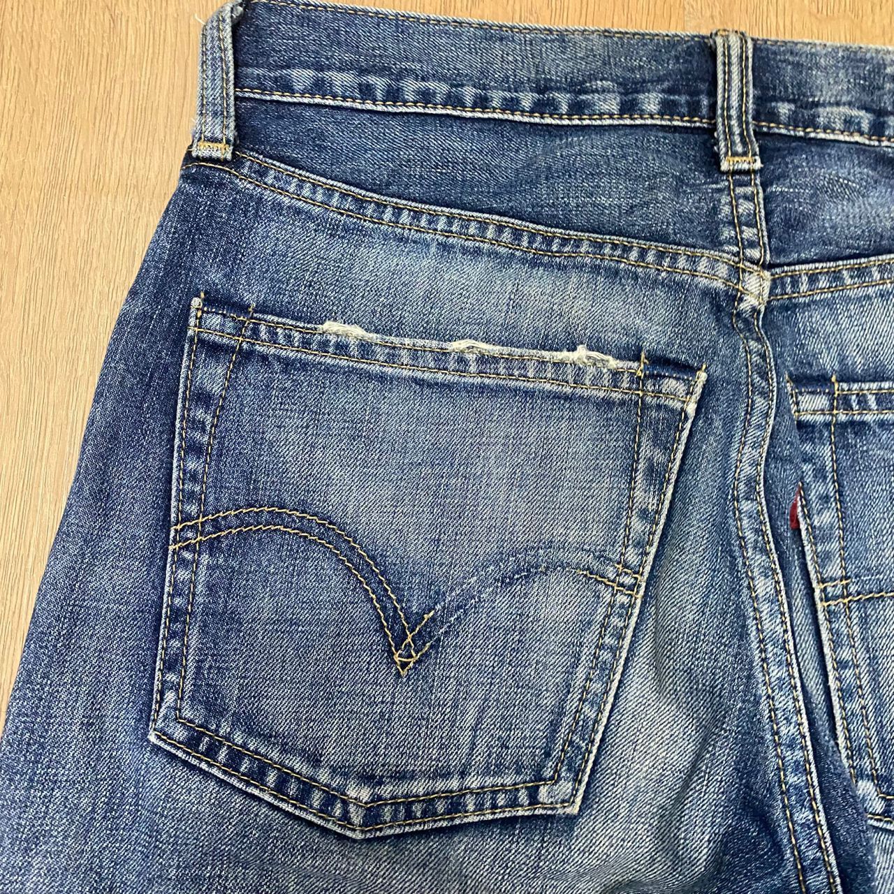 Levi's Vintage Levis 502 Distressed Denim Kurt Cobain Style Size US 28 / EU 44 - 12 Thumbnail