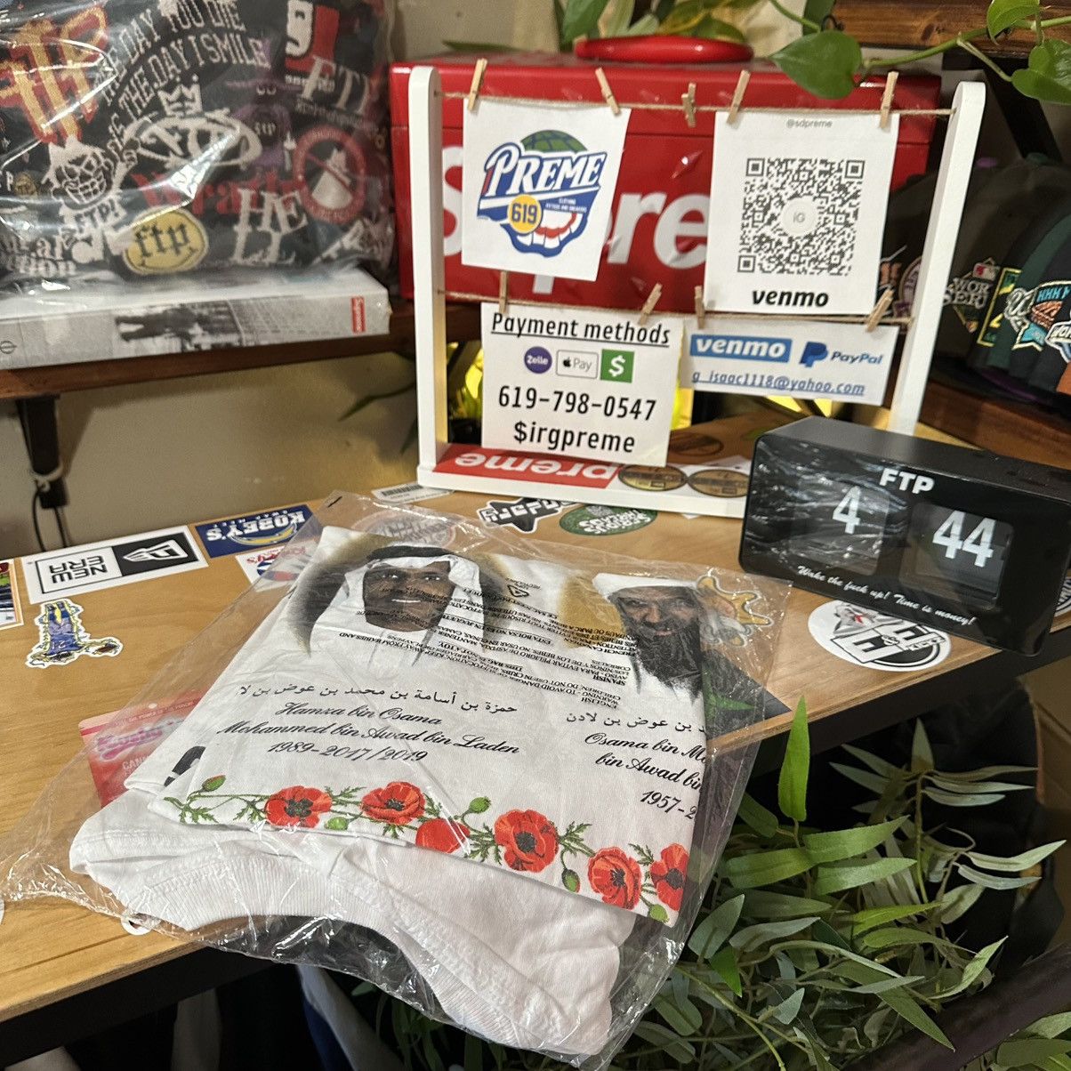 Fuck The Population FTP in loving memory tee L White DS Size US L / EU 52-54 / 3 - 4 Thumbnail