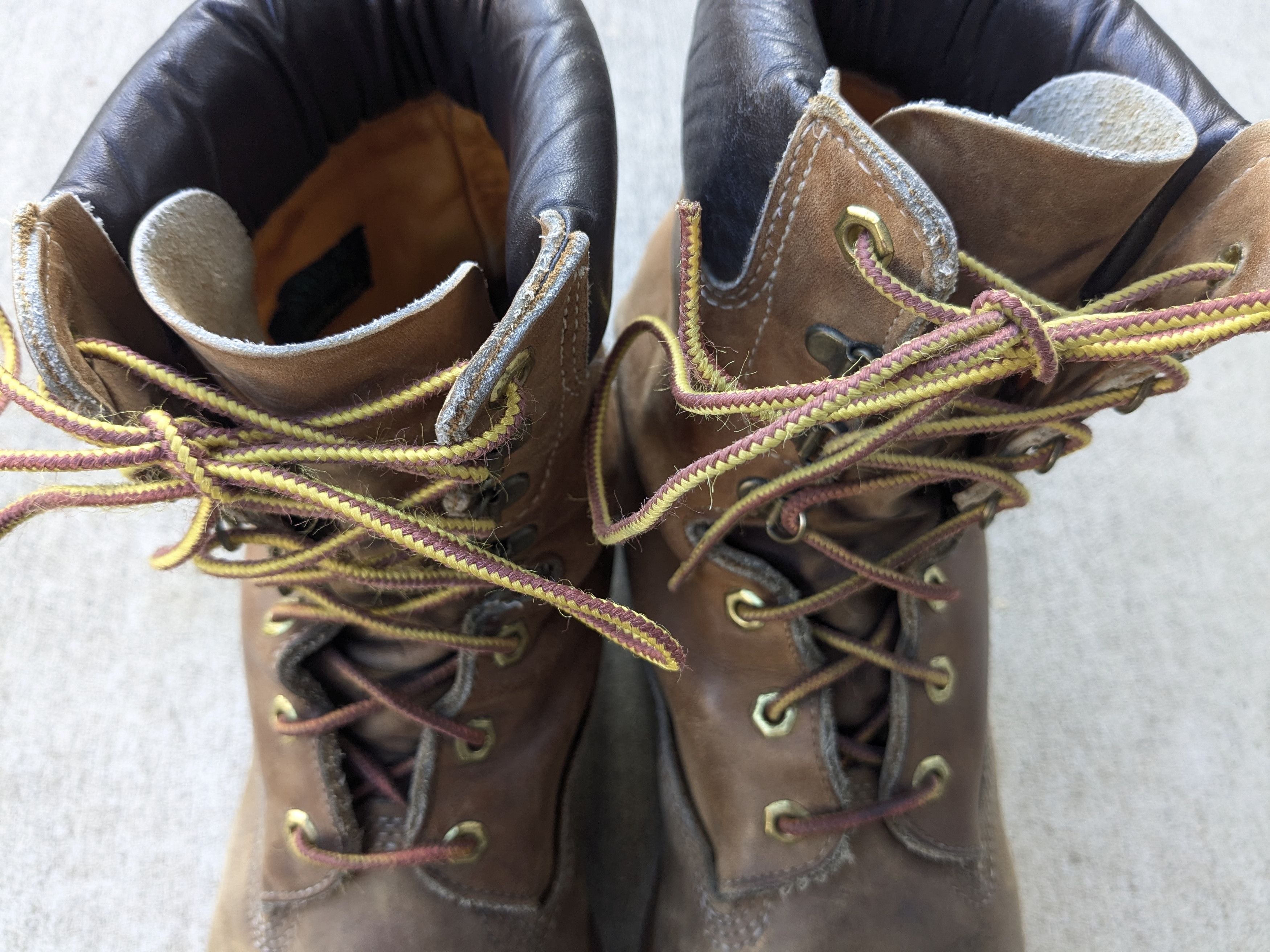 Timberland Timberland Boots 10 Wide Brown Tan Wheat Suede Nubuck Size US 10 / EU 43 - 5 Thumbnail