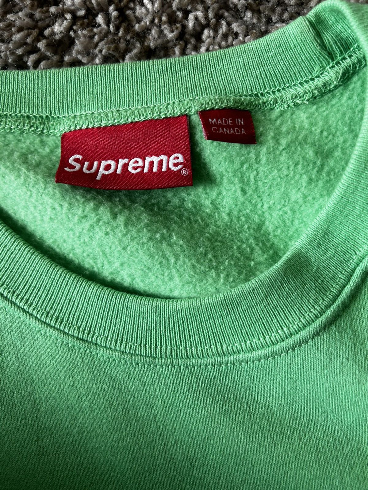 Supreme supreme kanji logo crewneck Size US M / EU 48-50 / 2 - 4 Thumbnail