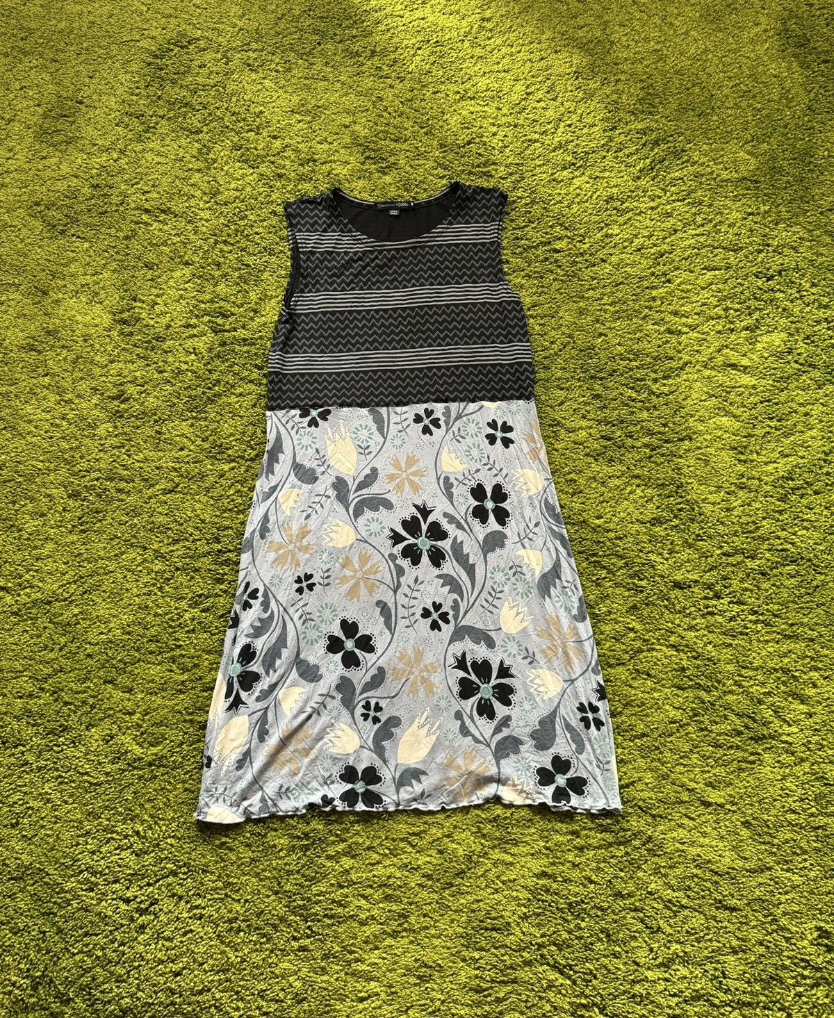 Designer Gudrun Sjoden avant garde floral pattern dress Size M / US 6-8 / IT 42-44 - 1 Thumbnail