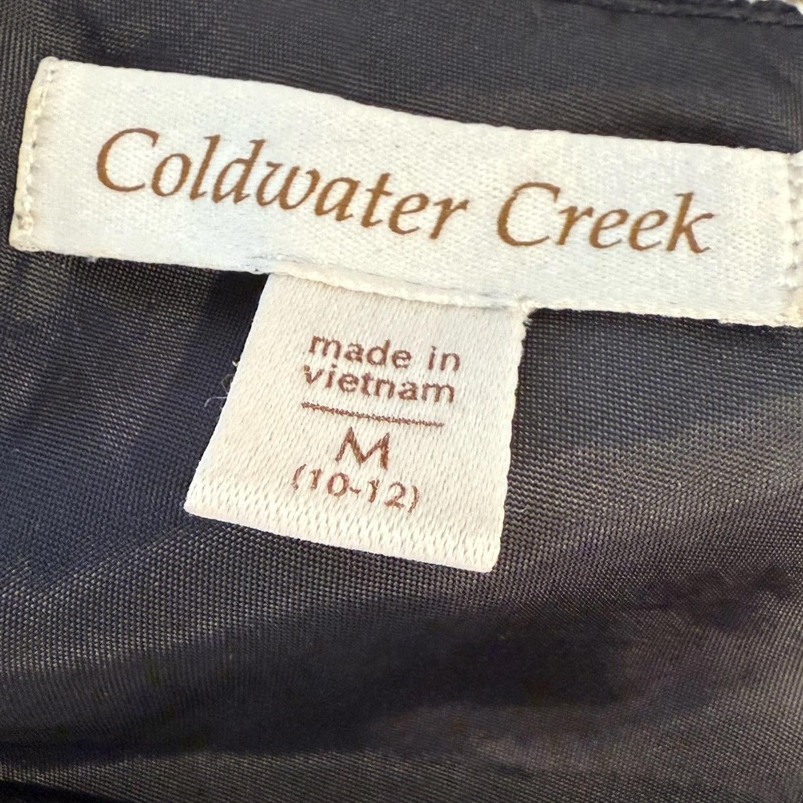 Coldwater Creek Coldwater Creek black & white tweed fringe mini skirt SZ M Size 32" / US 10 / IT 46 - 7 Thumbnail