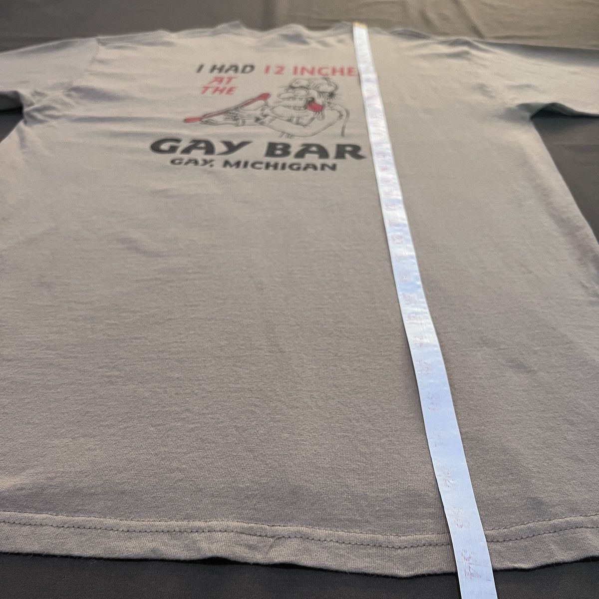 Vintage Vintage Y2K GAY BAR Promo Tee XL Funny Humor Size US XL / EU 56 / 4 - 7 Thumbnail