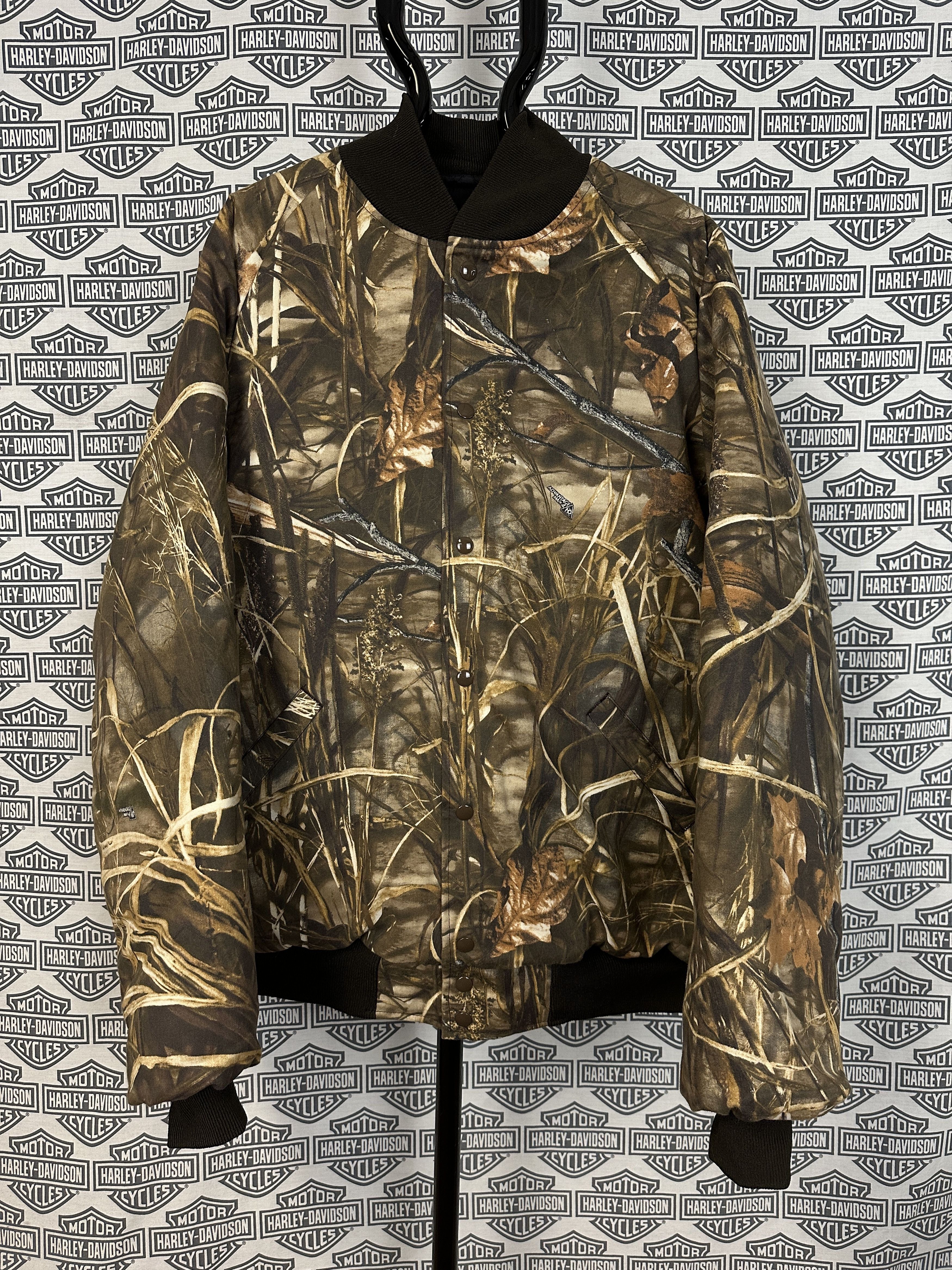 Realtree Vintage Advantage Max Camo Snap Button Bomber NWOT XXL Size US XXL / EU 58 / 5 - 1 Thumbnail