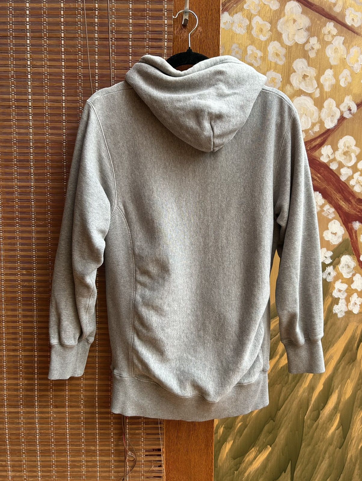 Japanese Brand USMC Zip Hoodie by Houston Inc Large Gray Reverse Weave Size US L / EU 52-54 / 3 - 2 Thumbnail