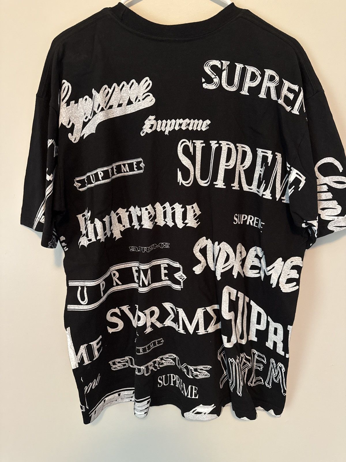 Supreme Supreme “Multi logo Tee” AOP Fall/Winter 2020 Size US XL / EU 56 / 4 - 5 Thumbnail