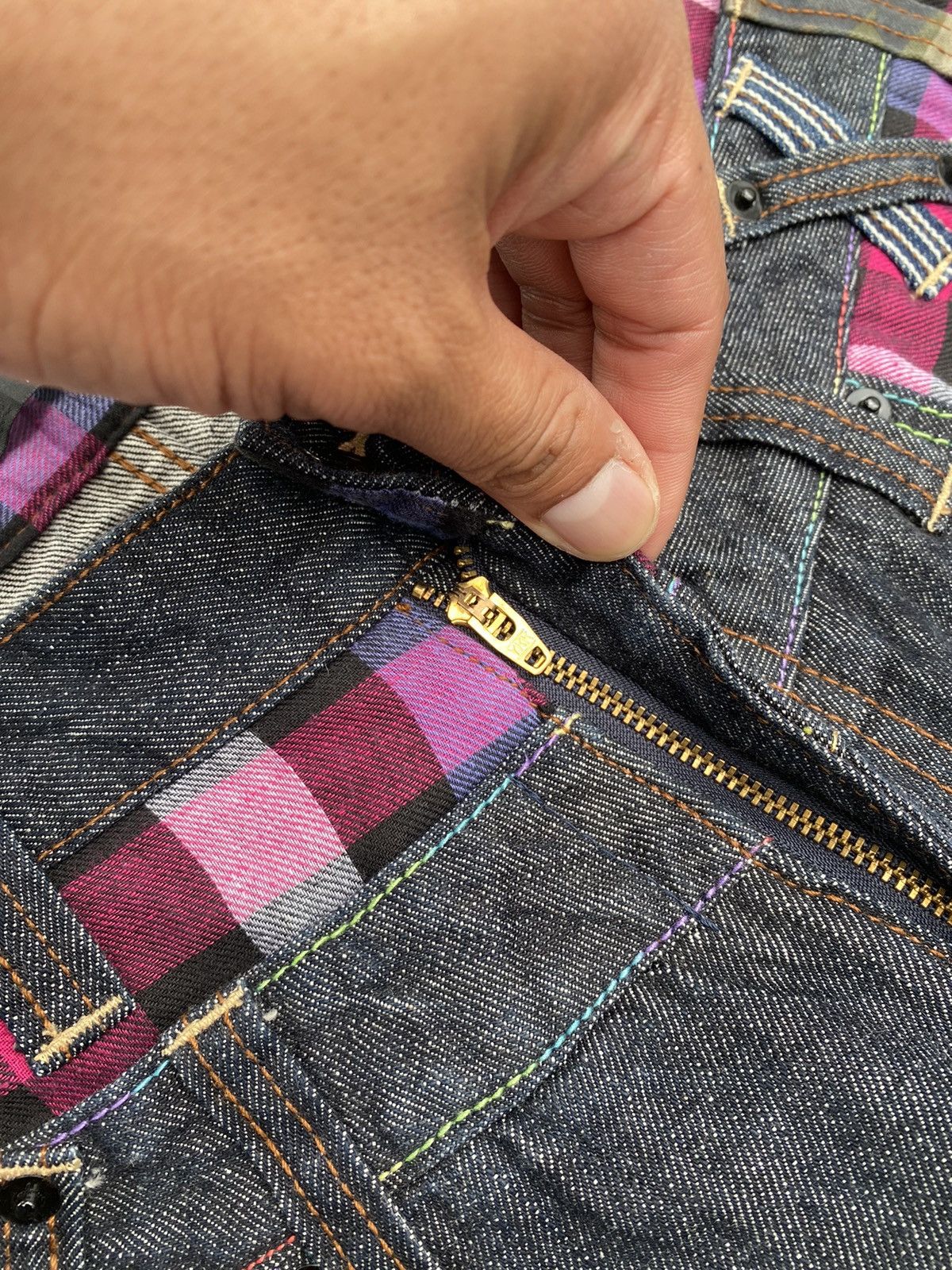 Japanese Brand Vtg Dominate Handcrafted Denim Double Waist Size US 32 / EU 48 - 9 Thumbnail