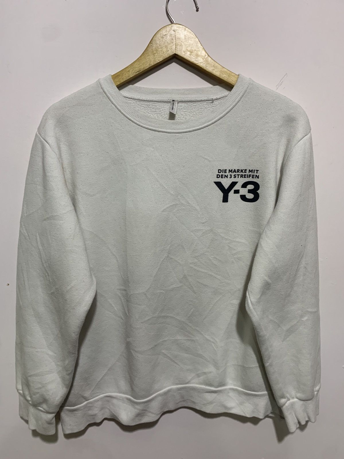 Y's × Y-3 × Yohji Yamamoto 💸BINDINGOFFER💸Yohji Yamamoto Y3 Sweatshirt Y2k Style Size US L / EU 52-54 / 3 - 4 Thumbnail