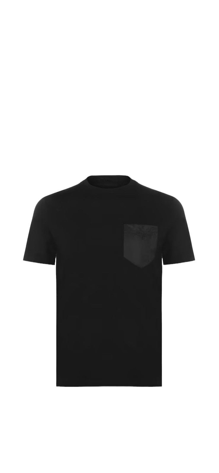 image of Prada Nylon Pocket T Shirt in Black, Men's (Size XL)