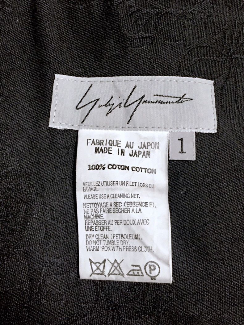 Yohji Yamamoto Yohji Yamamoto Yohji Yamamoto Main Line archive Black and Size US S / EU 44-46 / 1 - 2 Thumbnail