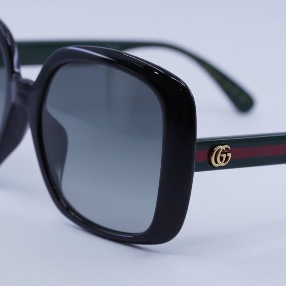 Gucci 🕶️ New Gucci GG0714SA 001 Sunglasses - Black Frame, Grey Size ONE SIZE - 9 Thumbnail