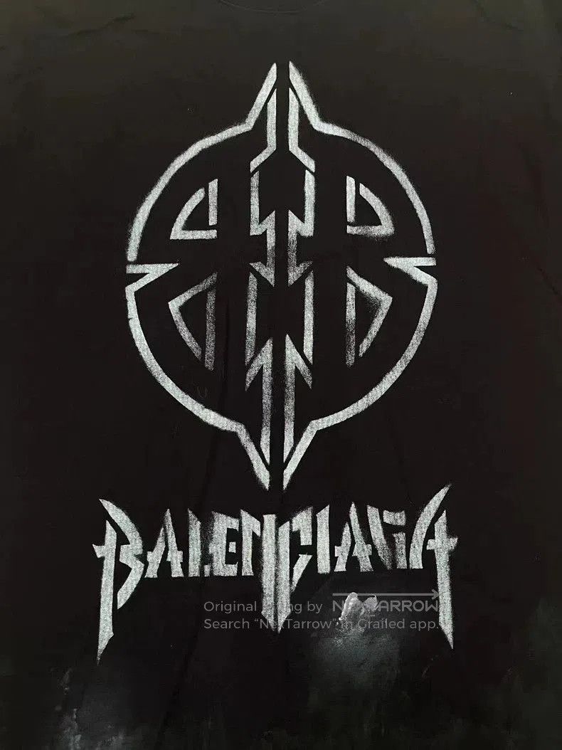 Balenciaga Balenciaga Logo Print Short Sleeve T. Size US M / EU 48-50 / 2 - 3 Thumbnail