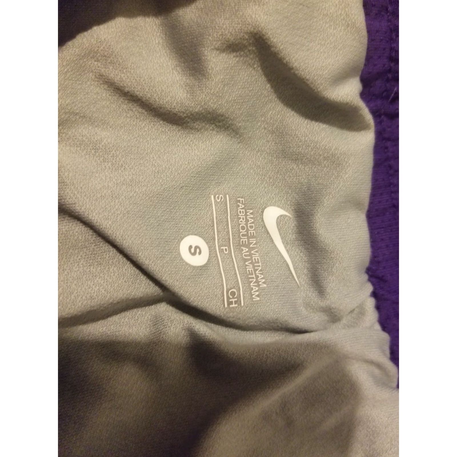 Nike Nike Shorts Womens Small S Purple Athletic Gym Workout Size 28" / US 6 / IT 42 - 3 Thumbnail