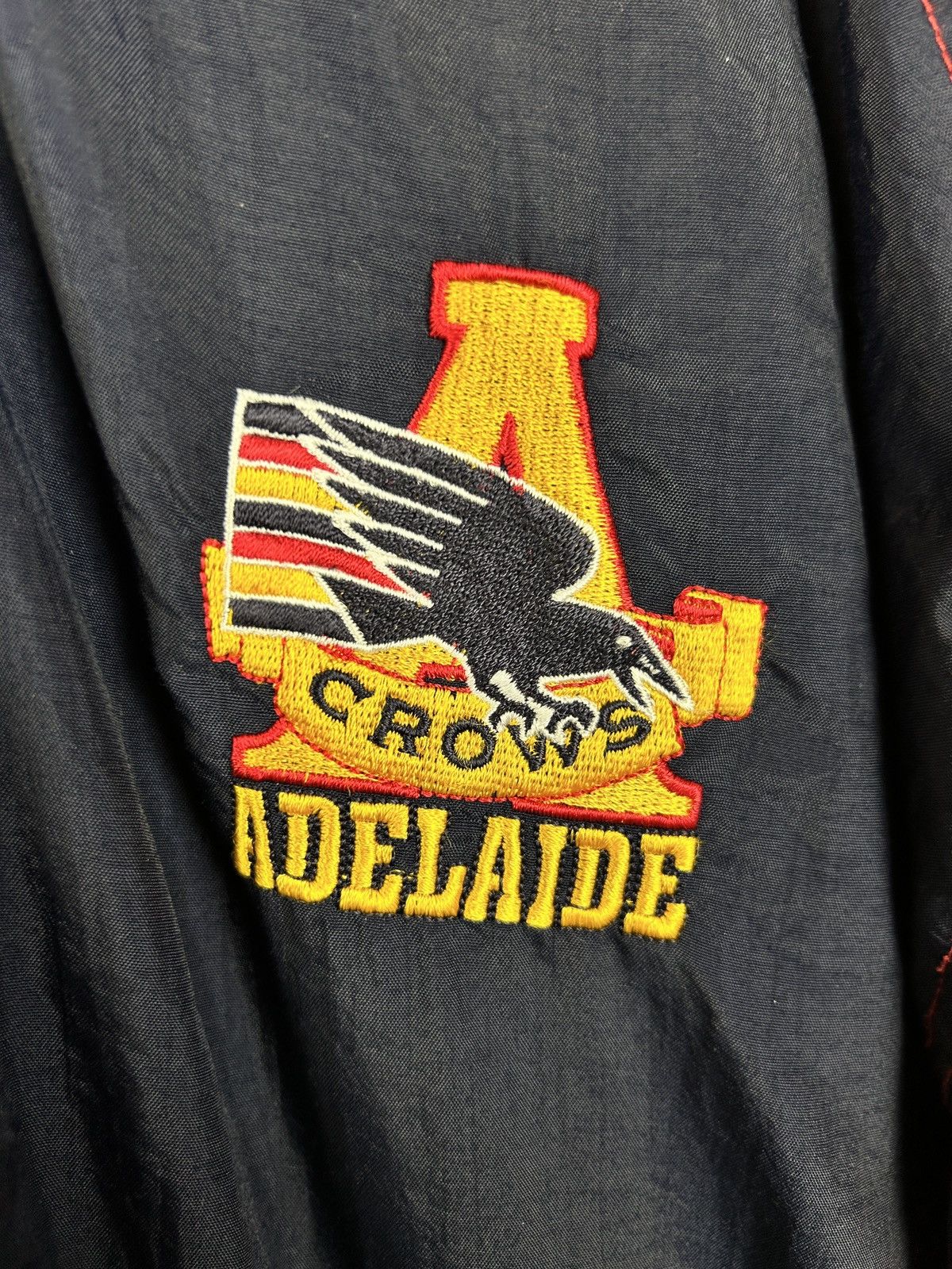 NFL 90s Vintage AFL Adelaide Crows Lightweight Jacket Size US XL / EU 56 / 4 - 3 Thumbnail