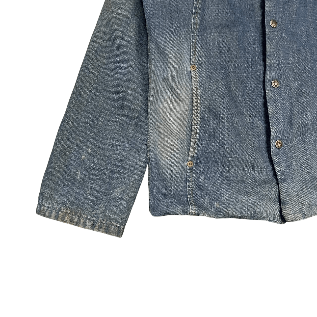 Blue Blue Japan Vintage Blue Blue Japan Shearling Denim Jacket Size US S / EU 44-46 / 1 - 3 Thumbnail