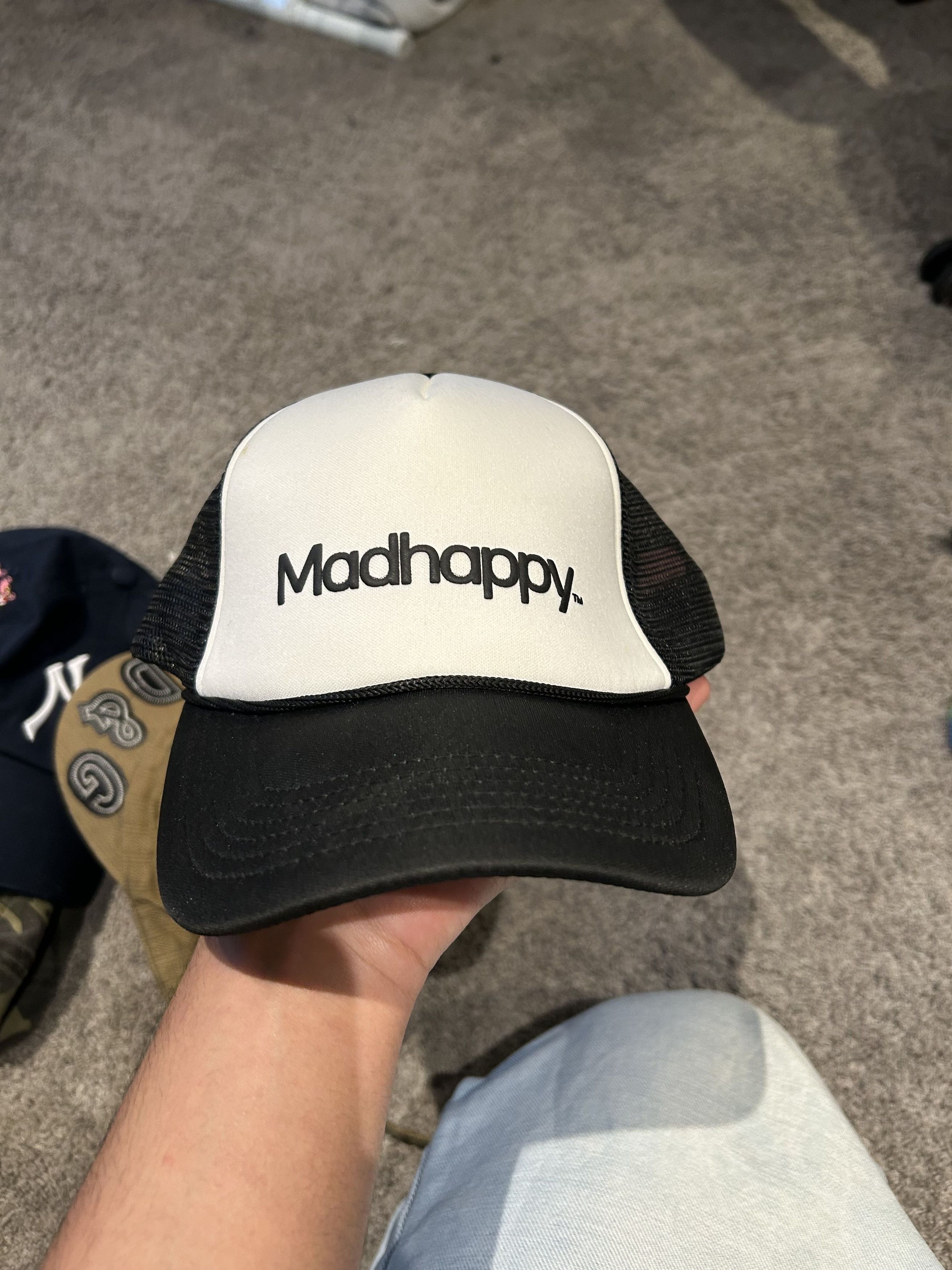 Madhappy-Foam-Trucker-Hat-Flat