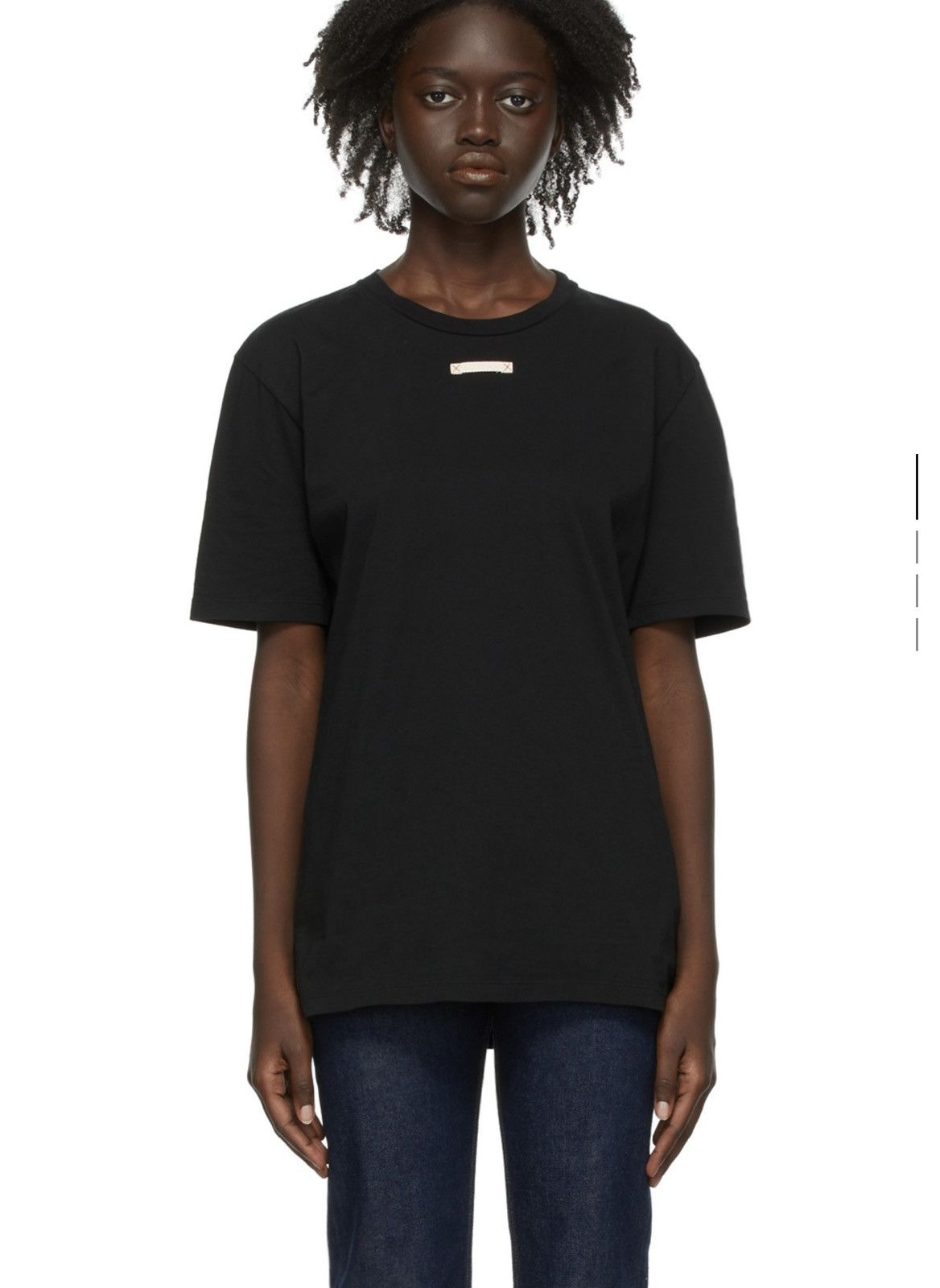 Maison Margiela Black Jersey Tee NEW