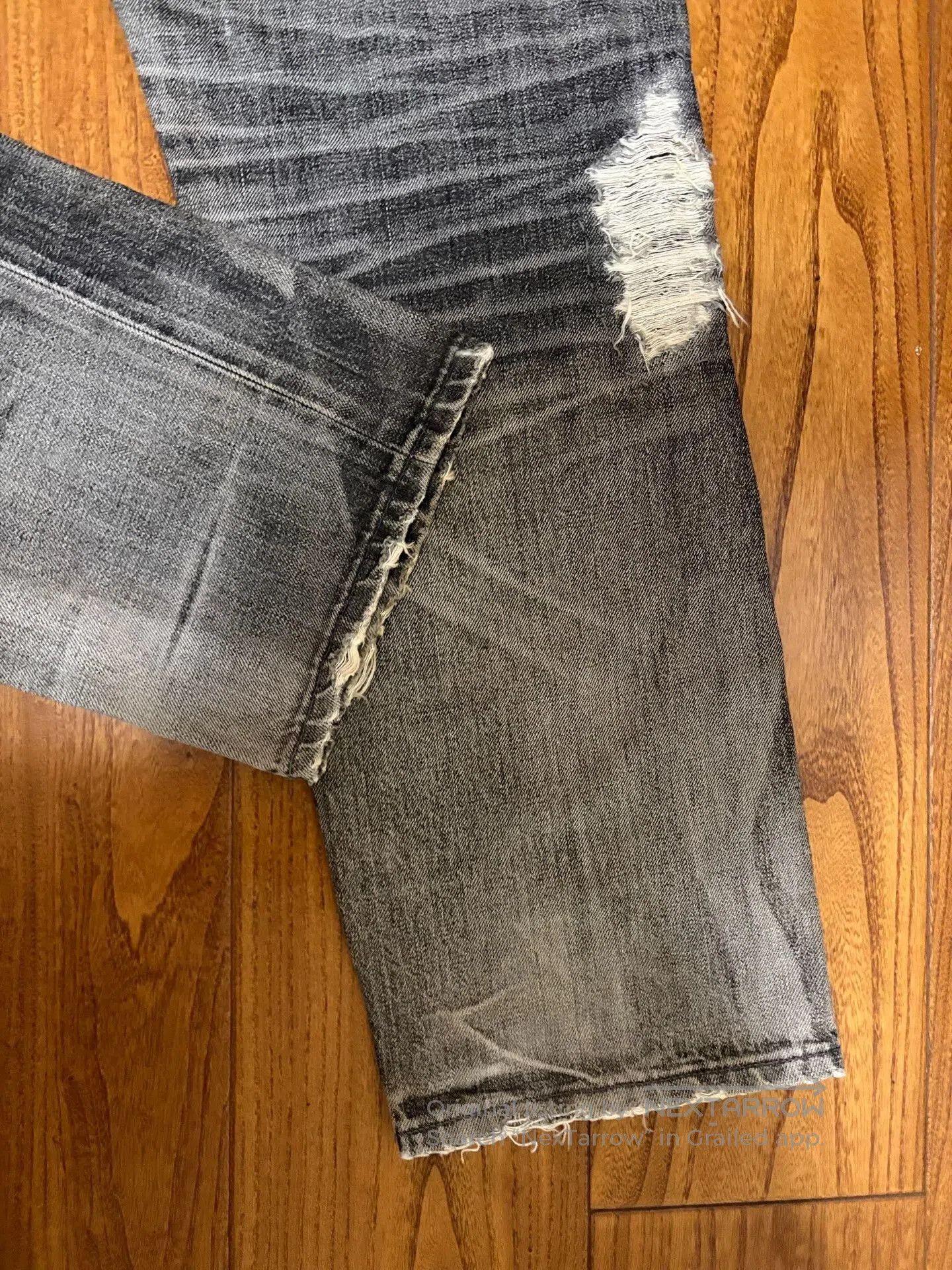 Neighborhood neighborhood savage basic distressed denim pants. Size US 31 - 6 Thumbnail