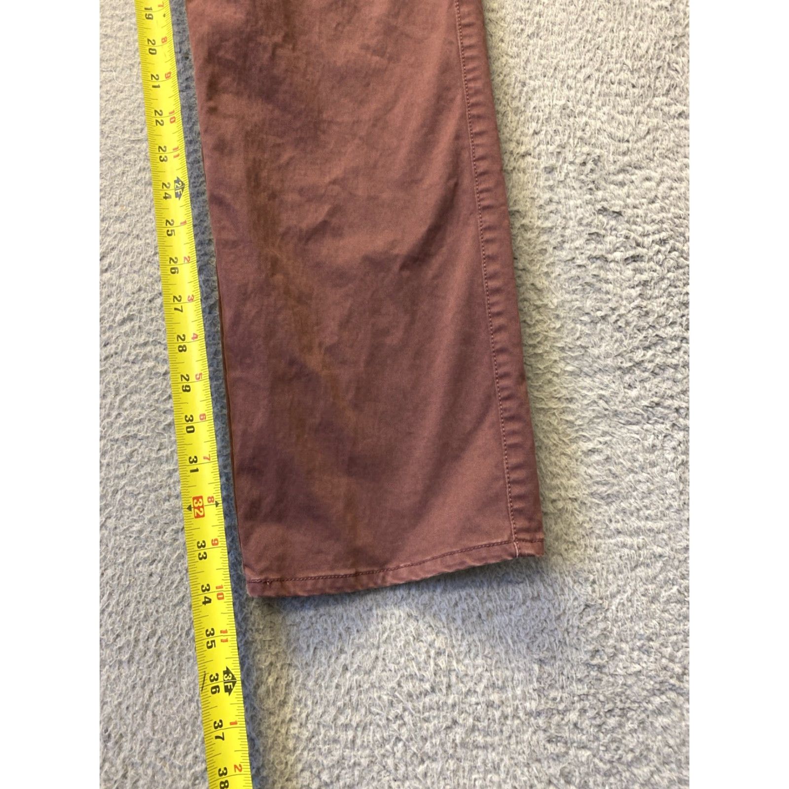 Peter Millar Peter Millar Pants Men’s 33x34 Plum Chino Straight Leg Casual Mens 33 34 Plum Chino Straight Leg Size US 33 - 6 Thumbnail