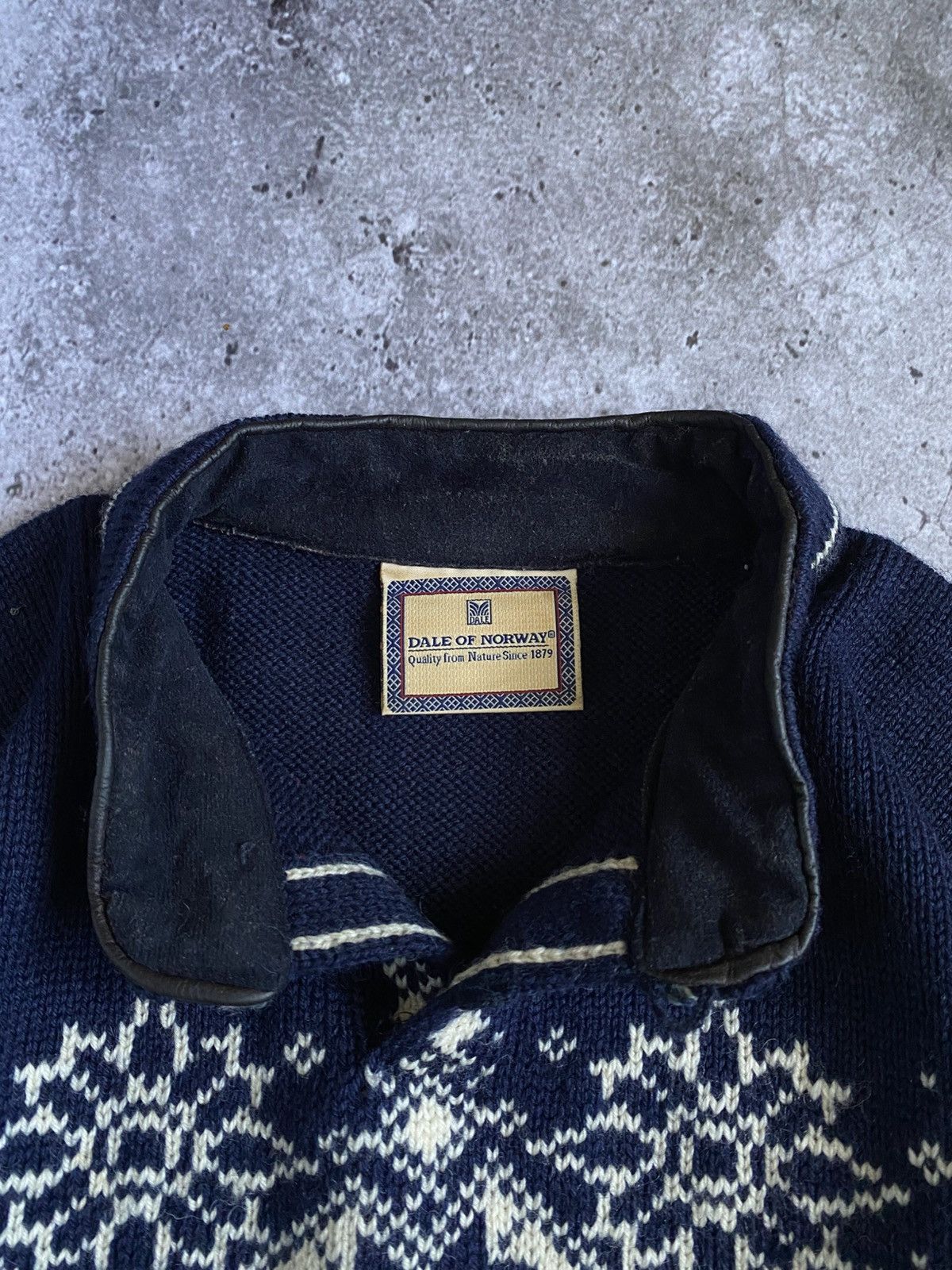Dale Of Norway × Vintage Vintage Dale of Norway Christmas 2 Button Sweater Wool M Size US M / EU 48-50 / 2 - 7 Thumbnail